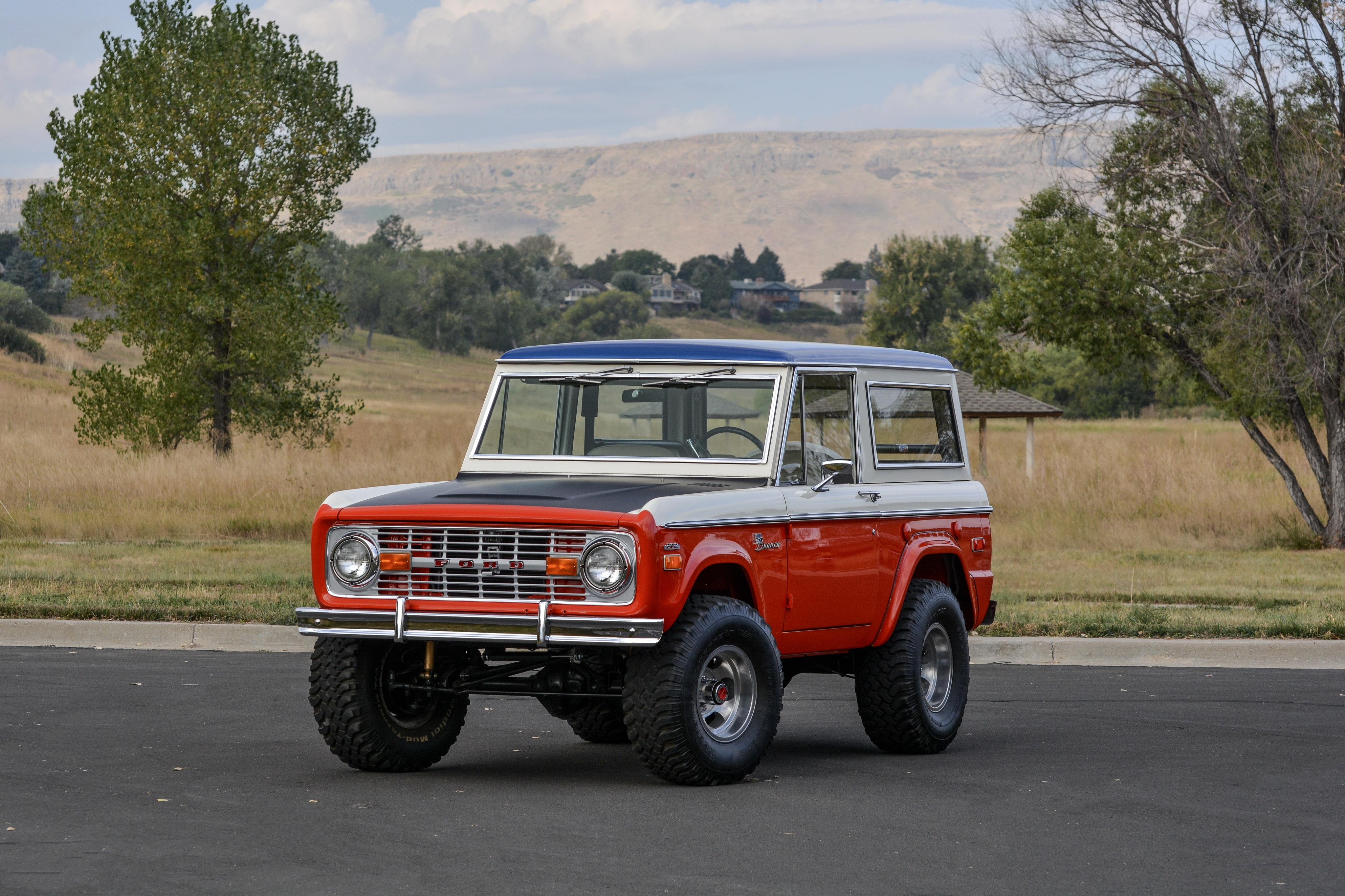 bronco, 4K, stroppe, 1971, baja, ford, edition, HD Wallpaper