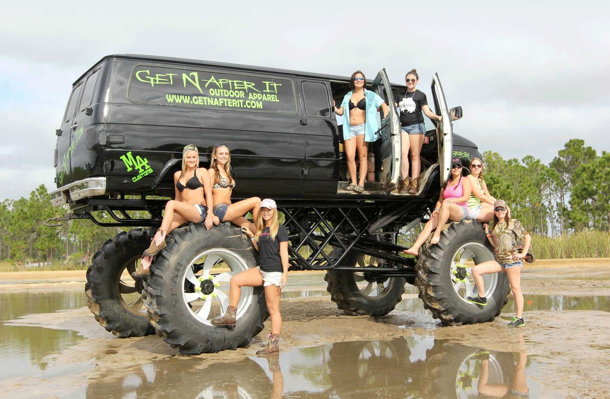 offroad, chevrolet, custom, truck, 3500, van, 1080P, 1993, 4x4, HD Wallpaper