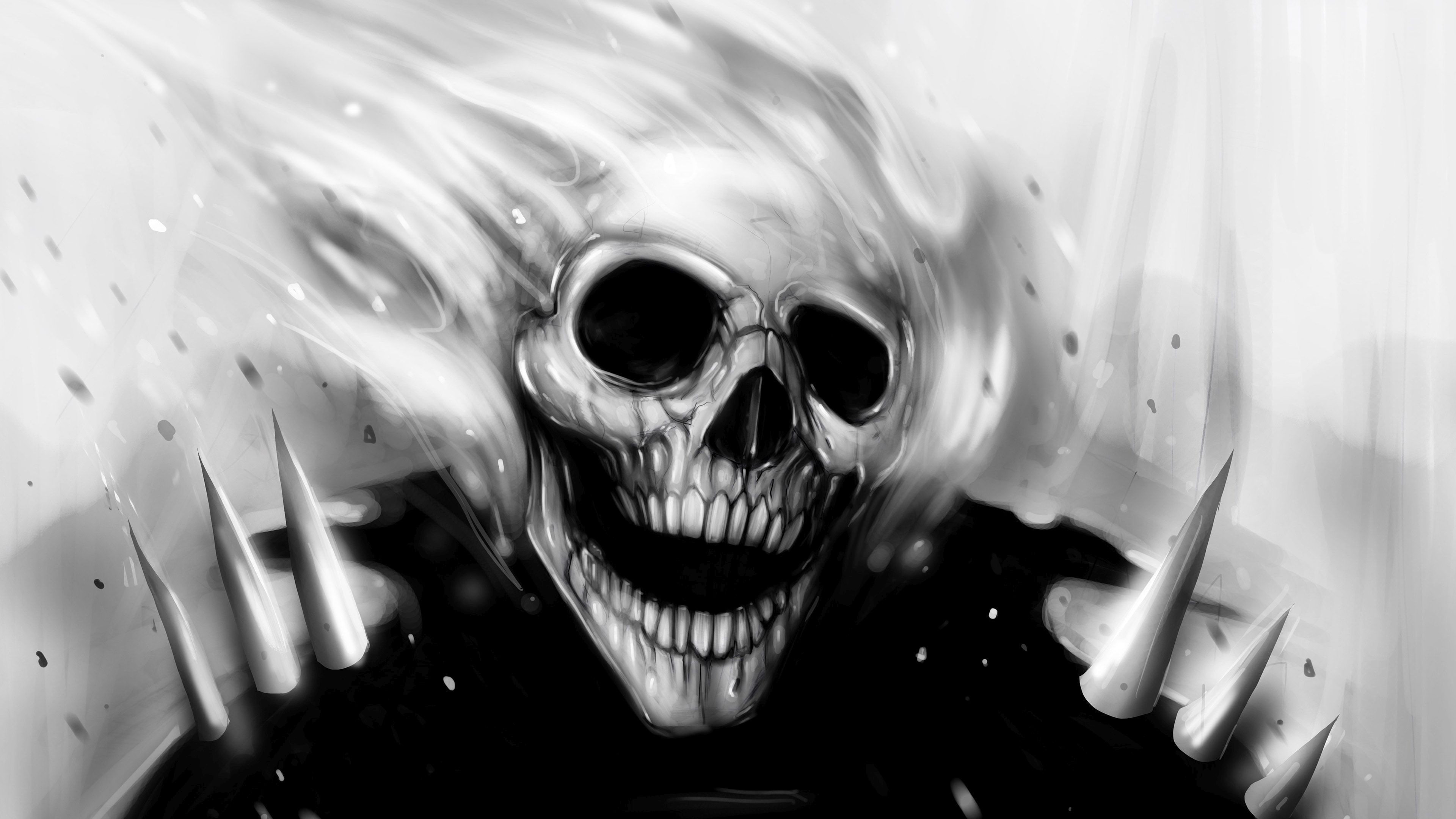 4K, marvel, 4K, 3840x2160  .Comics, Ghost Rider, ultra hd walllpapers, HD Wallpaper
