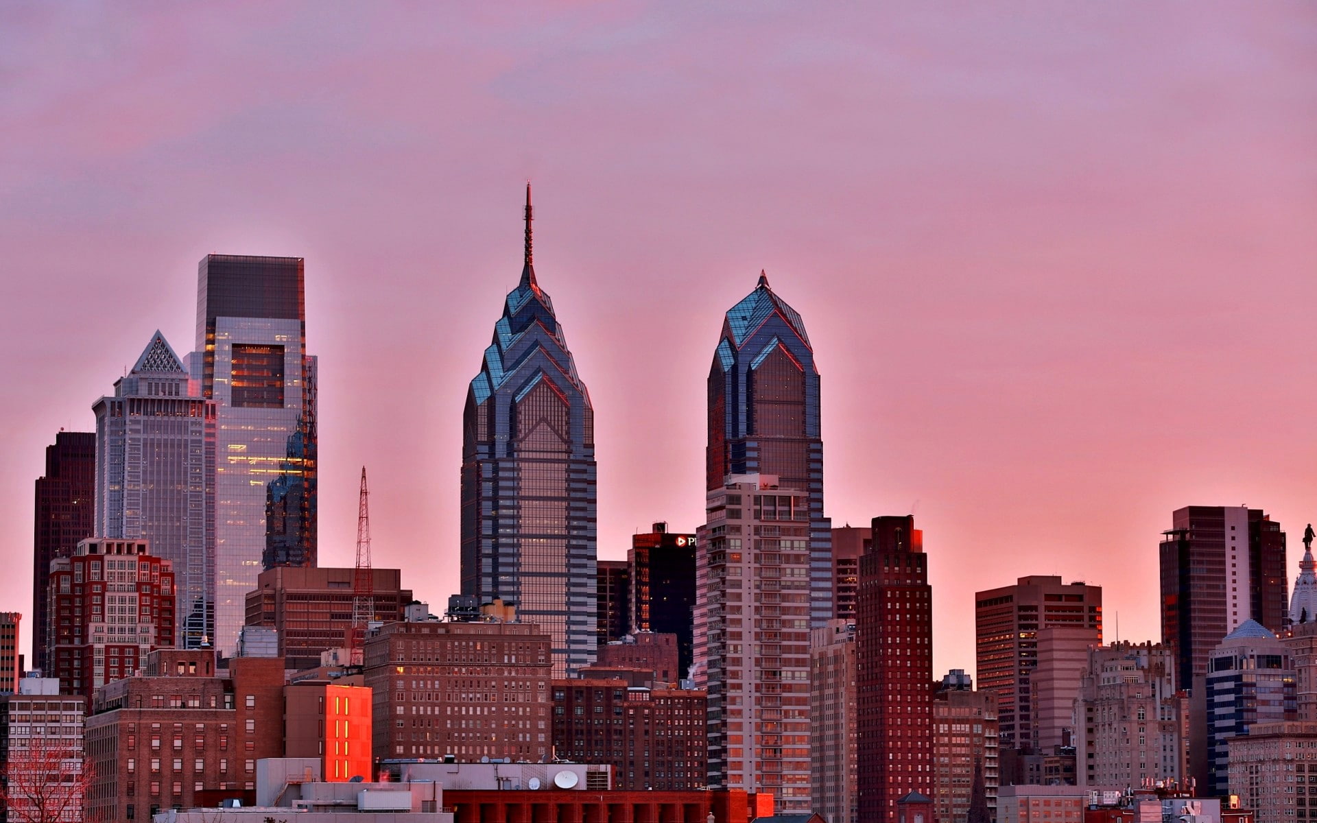 Philadelphia, city, 1080P, HD Wallpaper