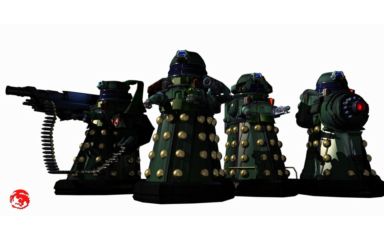 hd, entertainment, BBC, dalek, Doctor Who, series, art, scifi, 720P, tv, doctor, HD Wallpaper