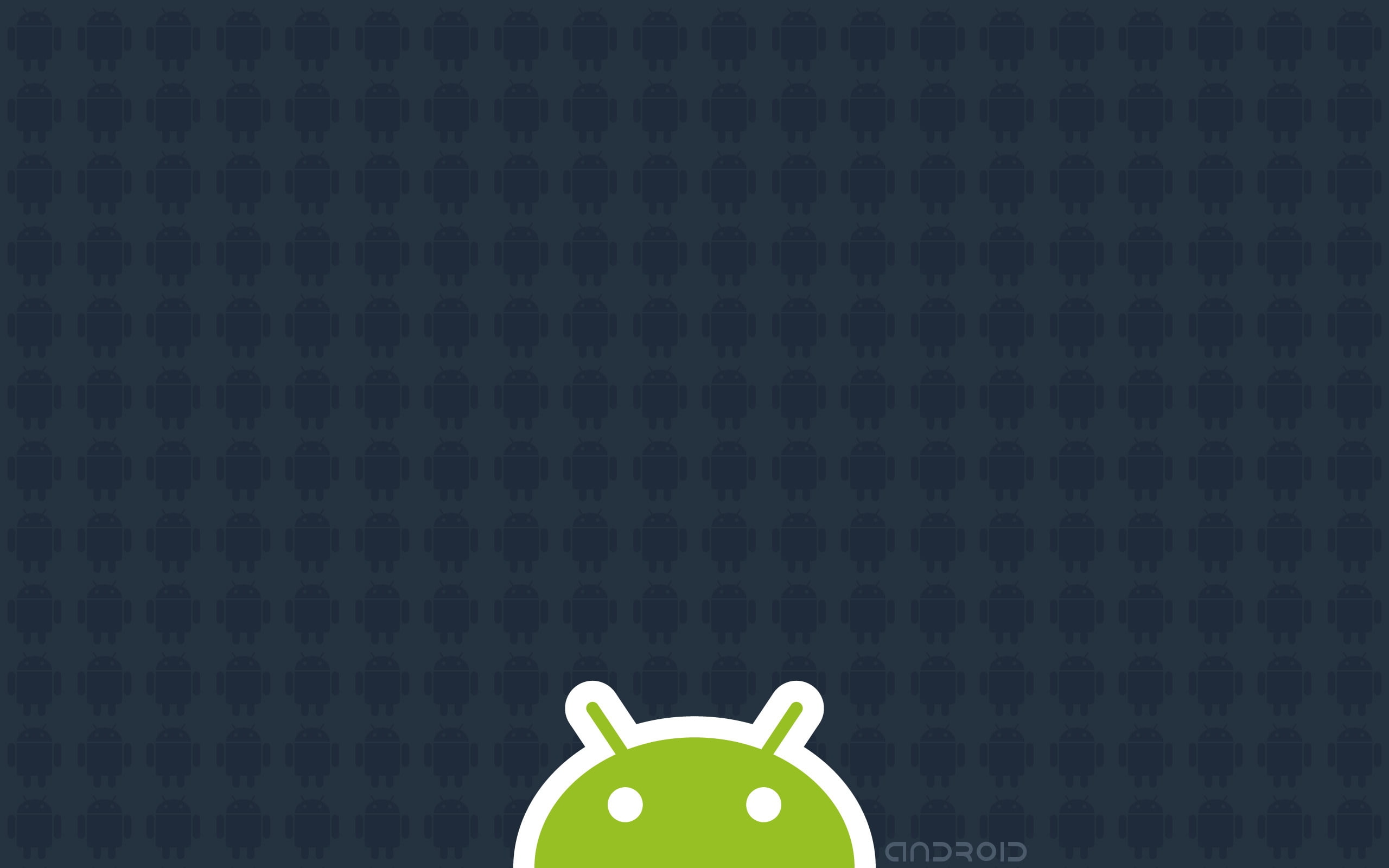 android, droid, pattern, 2K, HD Wallpaper