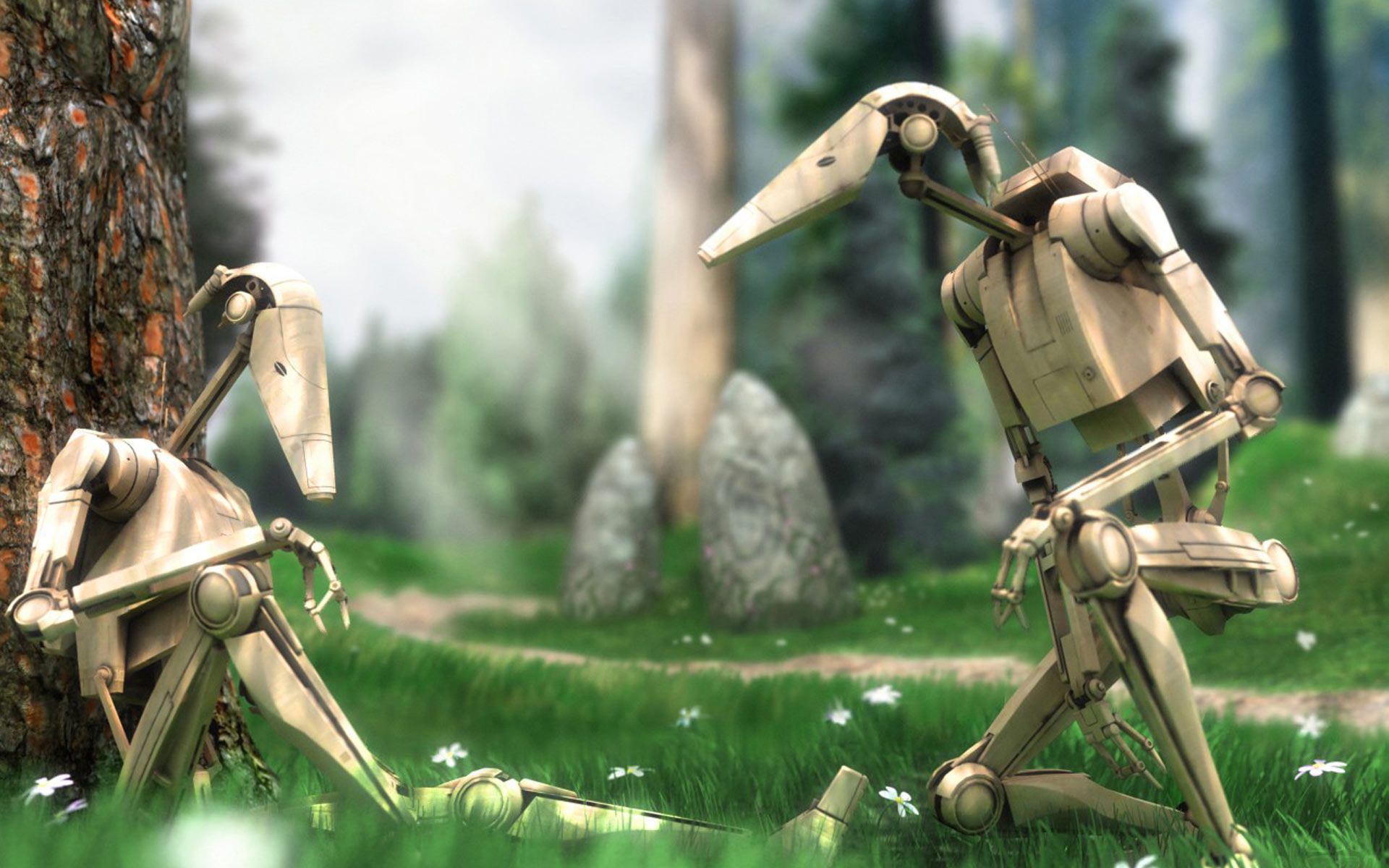 1080P, Battle Droid (Star Wars), Droid, Star Wars, HD Wallpaper
