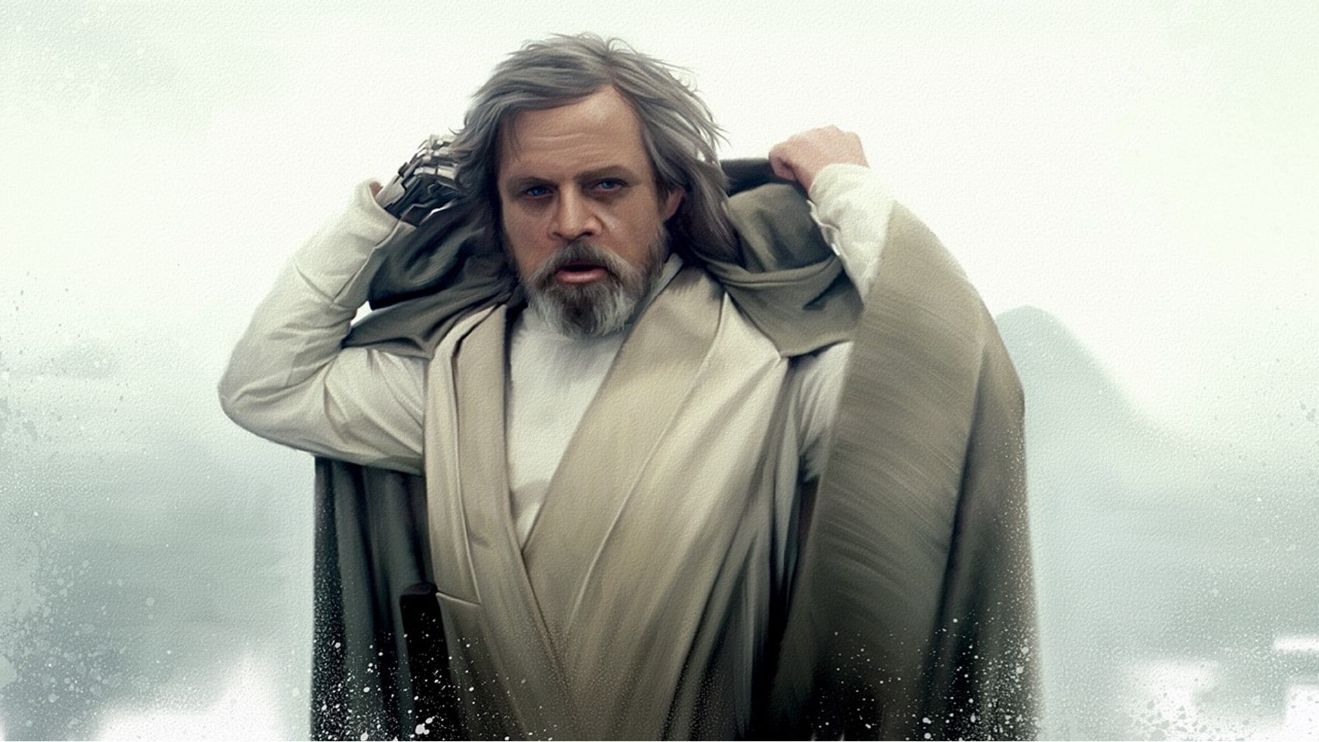 Star Wars, 1080P, Mark Hamill, Luke Skywalker, Jedi, fan art, HD Wallpaper