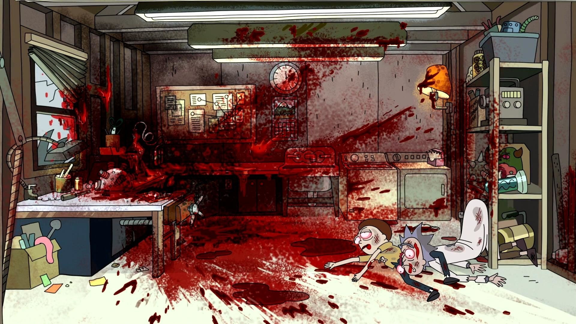 1080P, Rick and Morty, Rick Sanchez, Morty Smith, TV Show, HD Wallpaper
