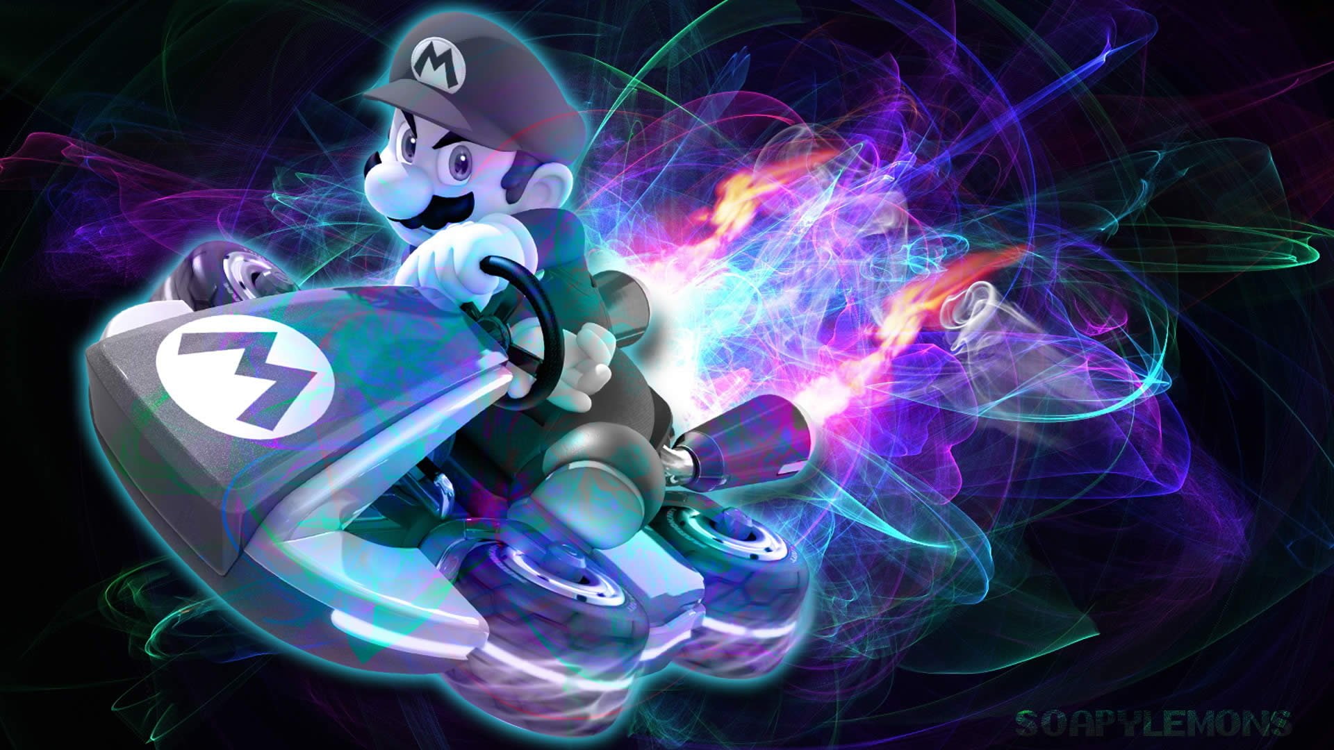 family, go kart, nintendo, racing, race, mario, 1080P, kart, HD Wallpaper