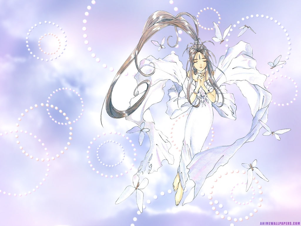 480P, anime, hd, art, fairy, goddess, ah, HD Wallpaper