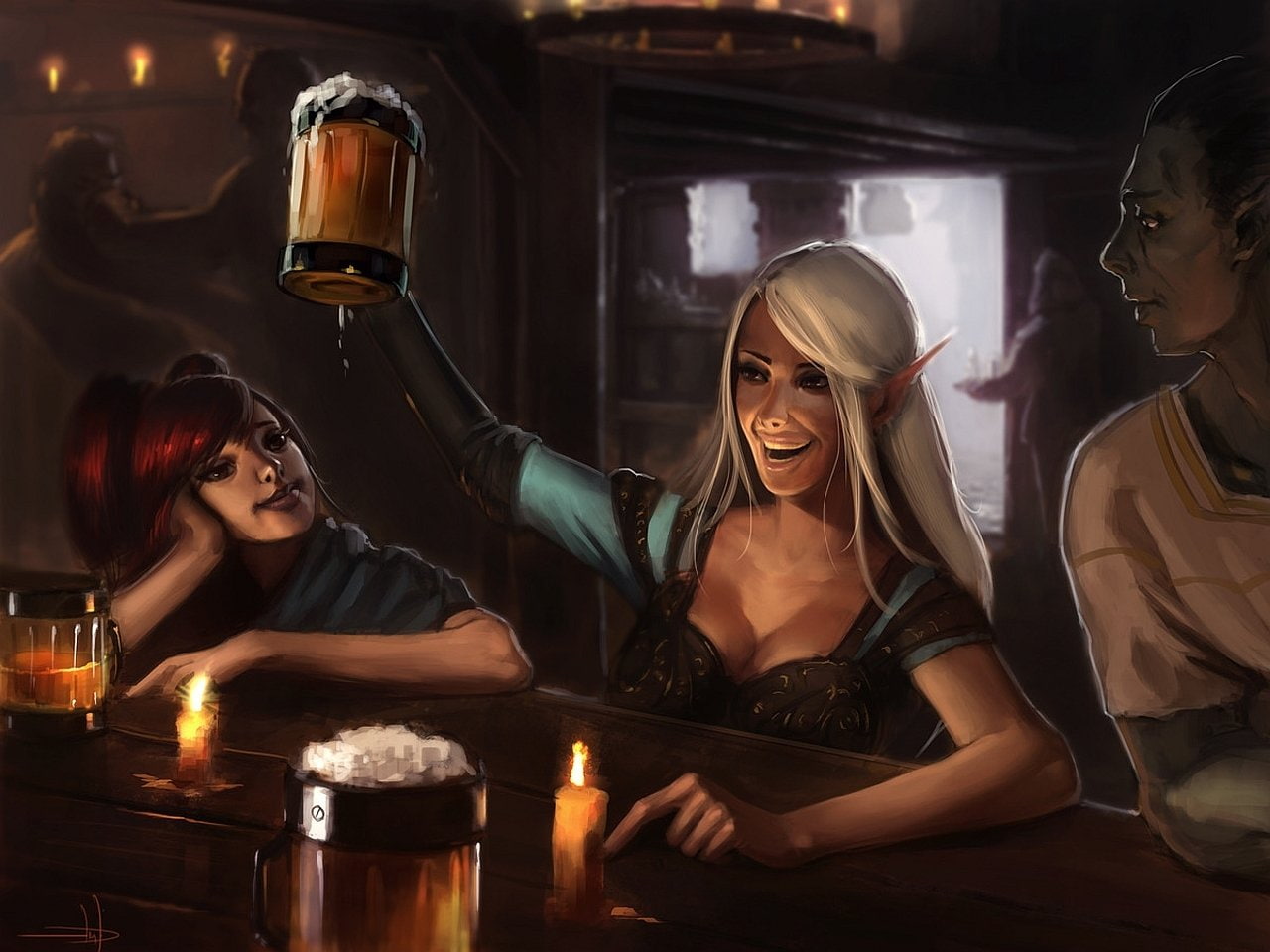 Lineage II, 720P, Lineage, HD Wallpaper
