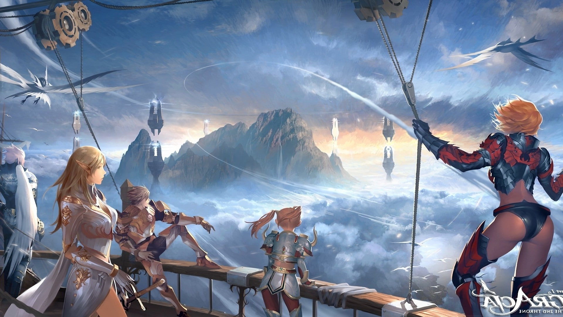 Lineage II, 1080P, Loading Screen, video games, HD Wallpaper