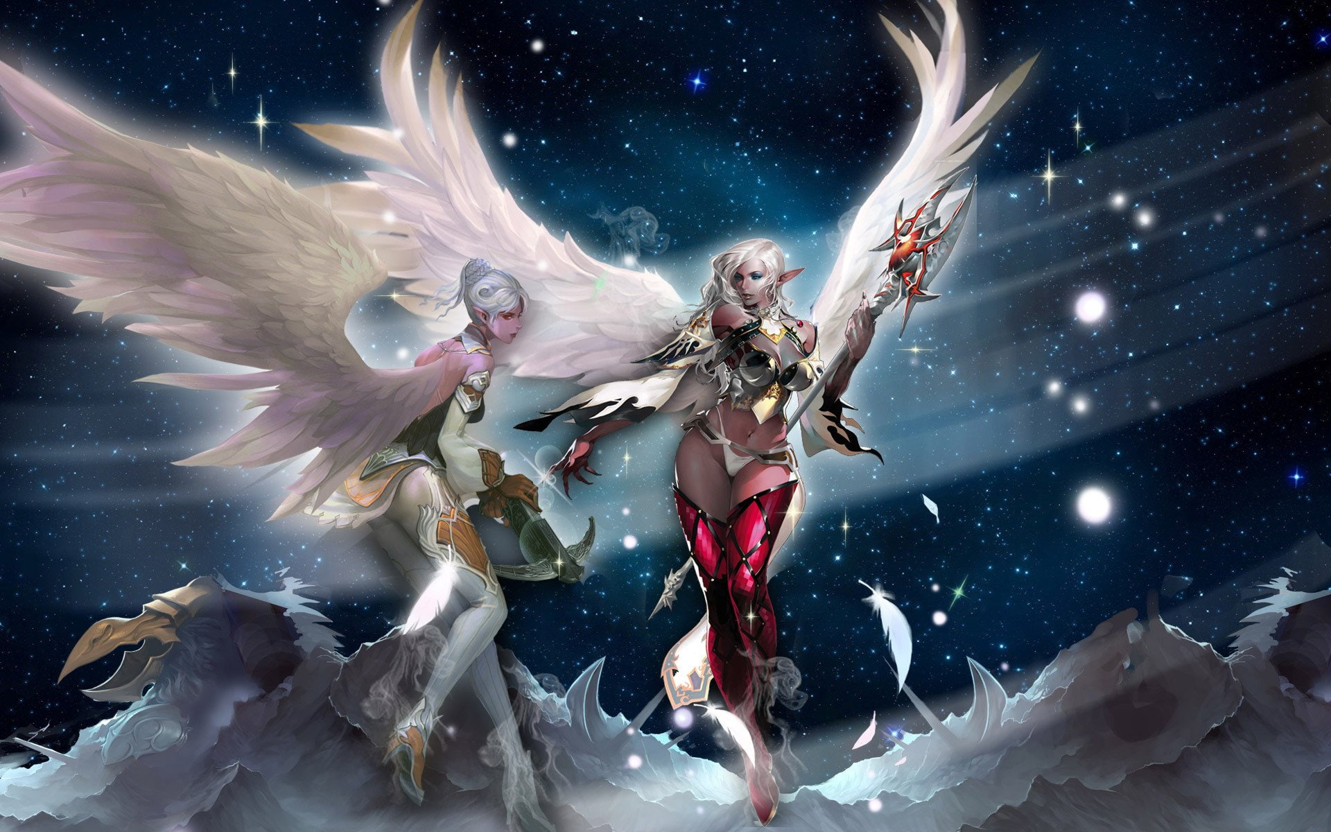 Lineage, 1080P, Lineage II, HD Wallpaper