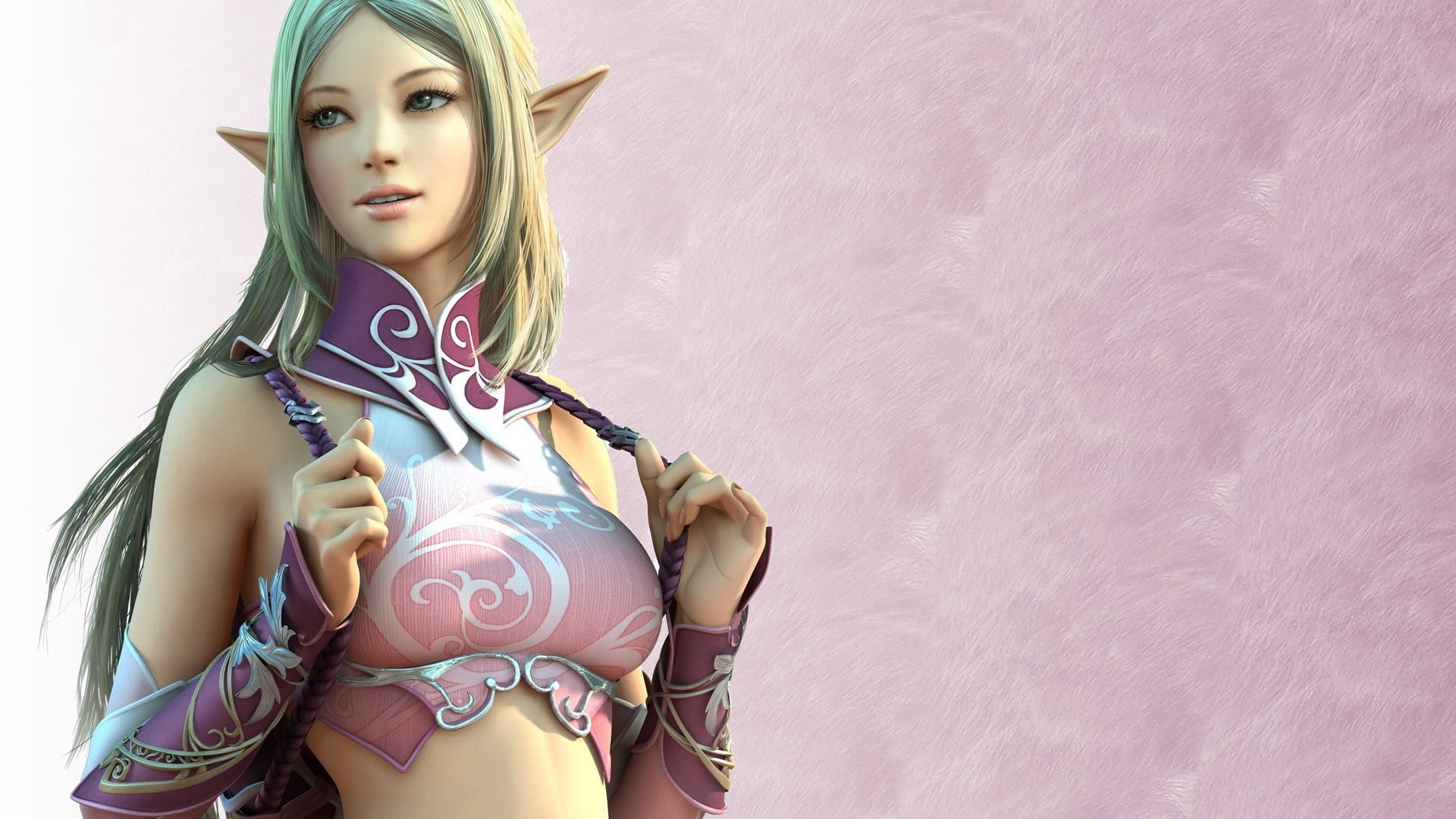 portrait, women, fashion, looking at camera, young adult, clothing, video games elves lineage ii, beautiful woman, young women, hairstyle, fashion model, HD Wallpaper