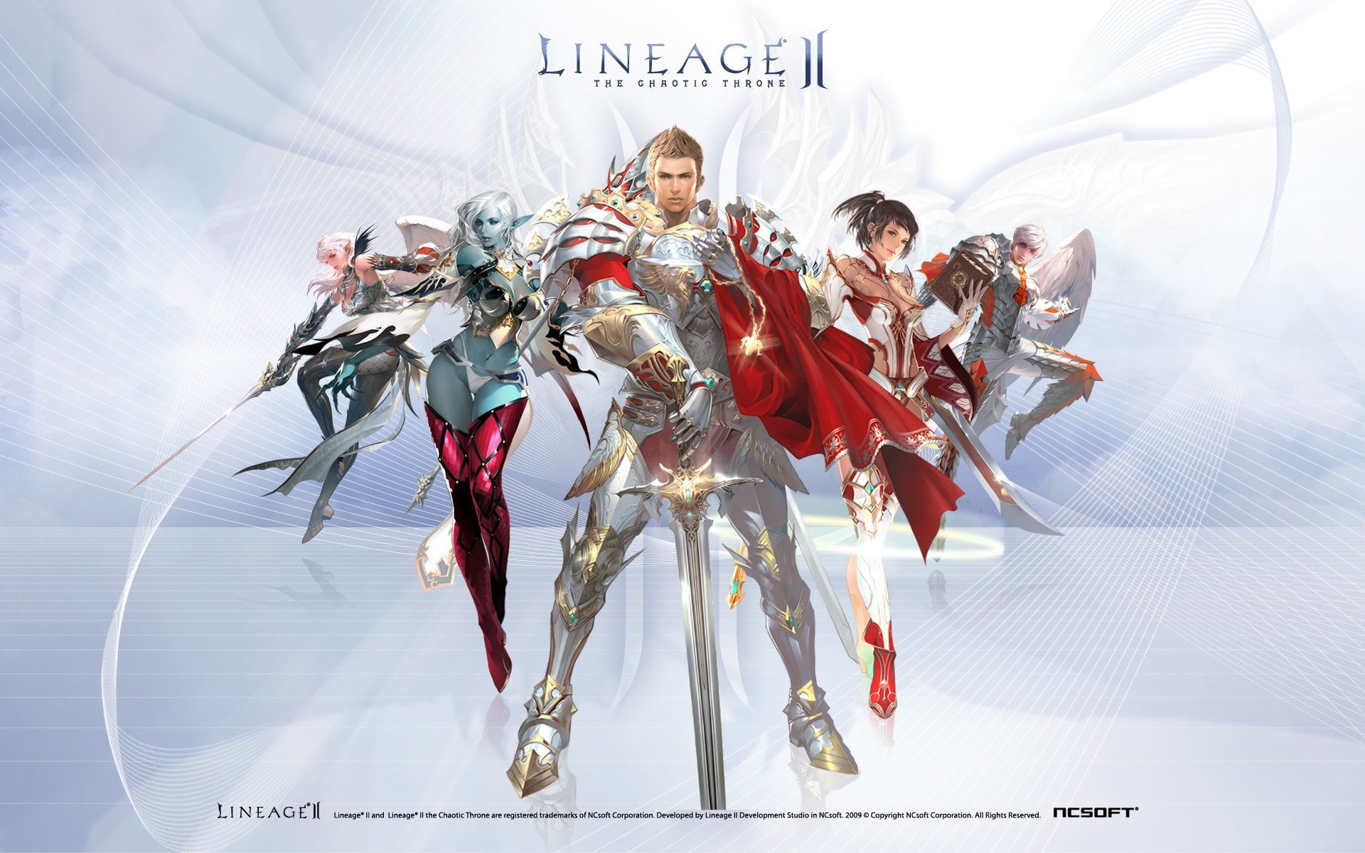 adult, futuristic, cooperation, digital composite, lineage ii, lighting equipment, group of people, women, males, full length, connection, people, technology, HD Wallpaper