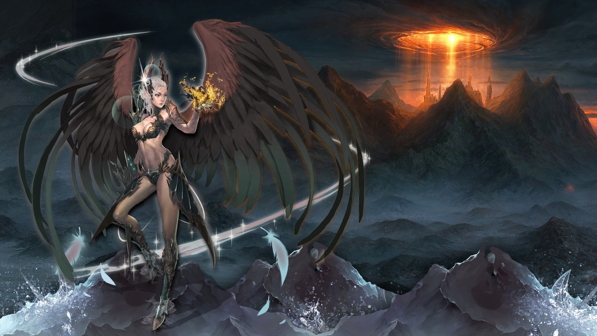 lineage ii, 1080P, HD Wallpaper
