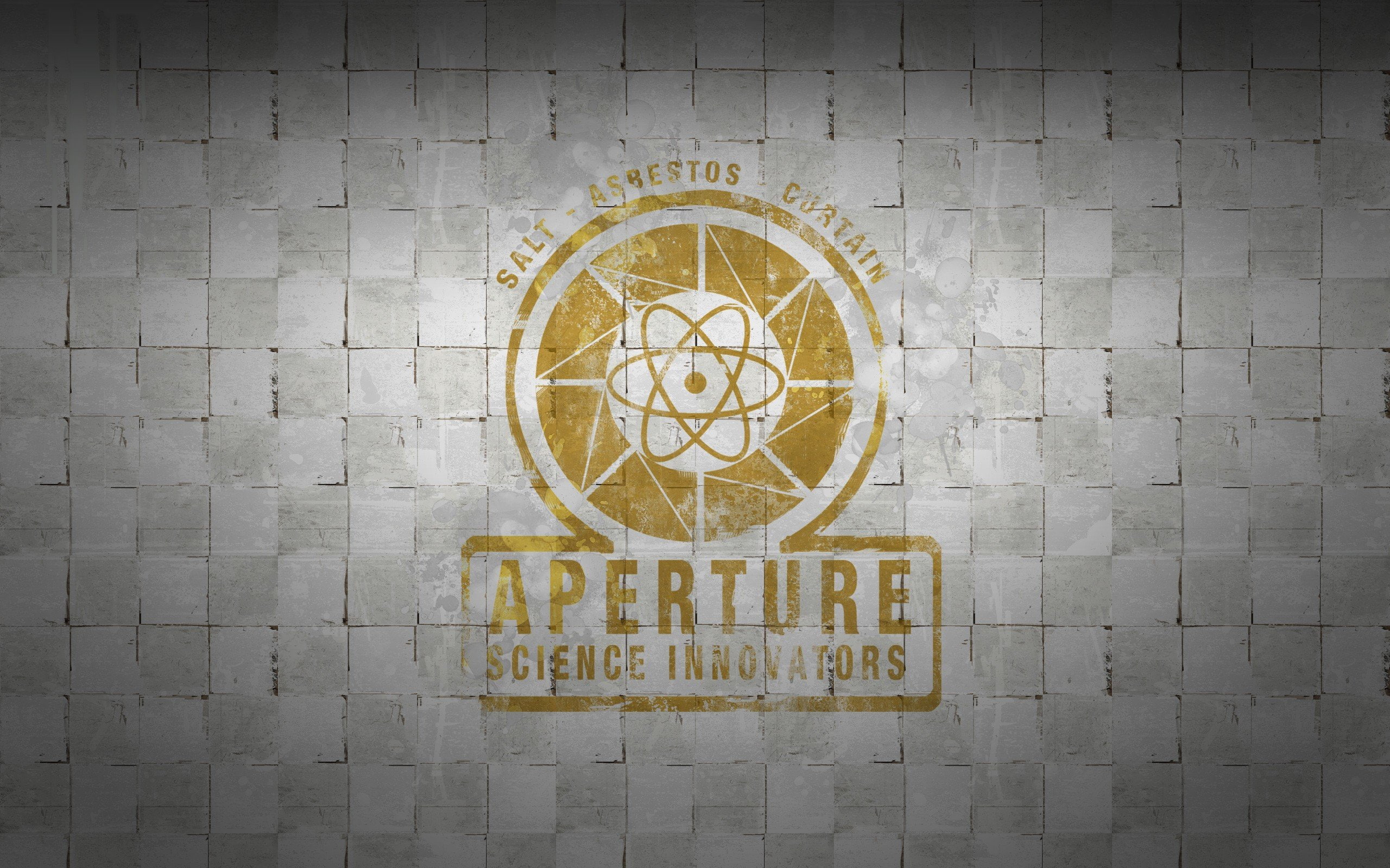 2K, laboratories, minimalistic, aperture, science, HD Wallpaper