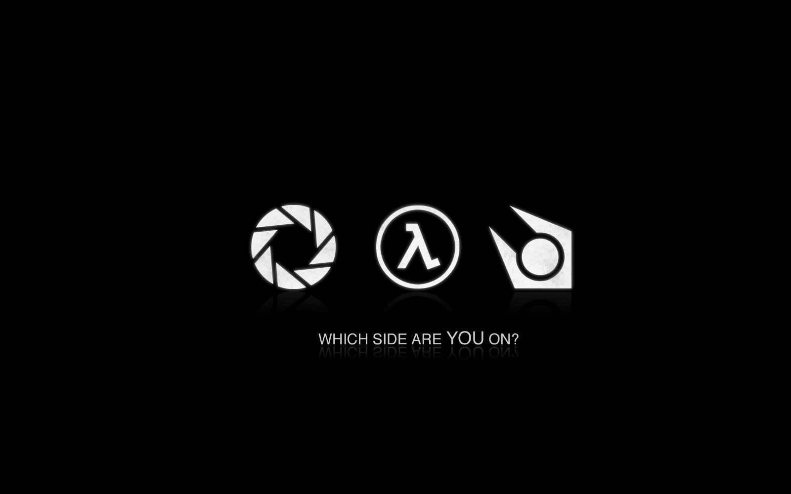 Half, video games, life, 720P, Combine, Aperture Laboratories, HD Wallpaper
