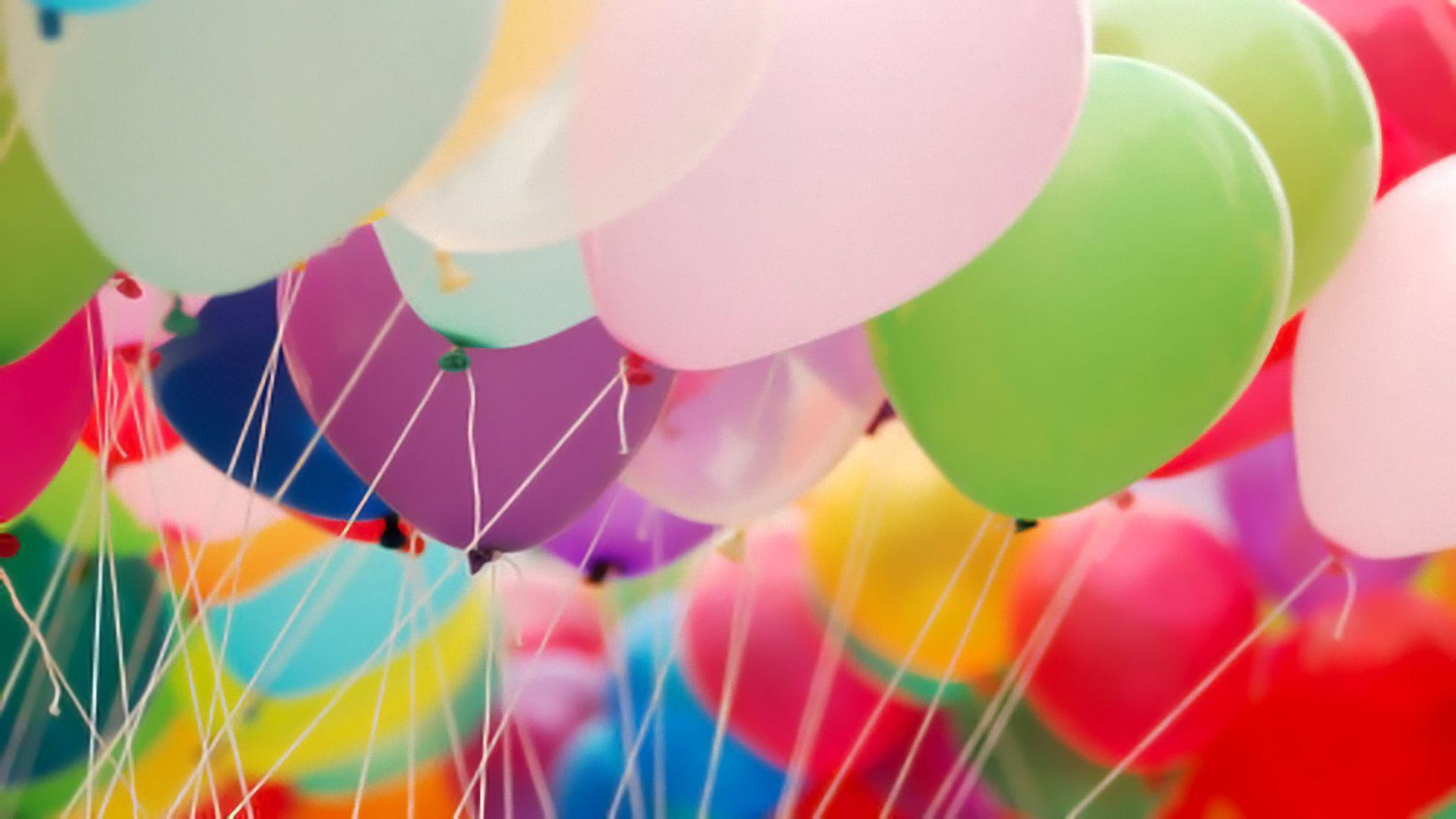 multicolored, balloon, colors, 1080P, balloons, assorted, photography, 1920x1080, HD Wallpaper