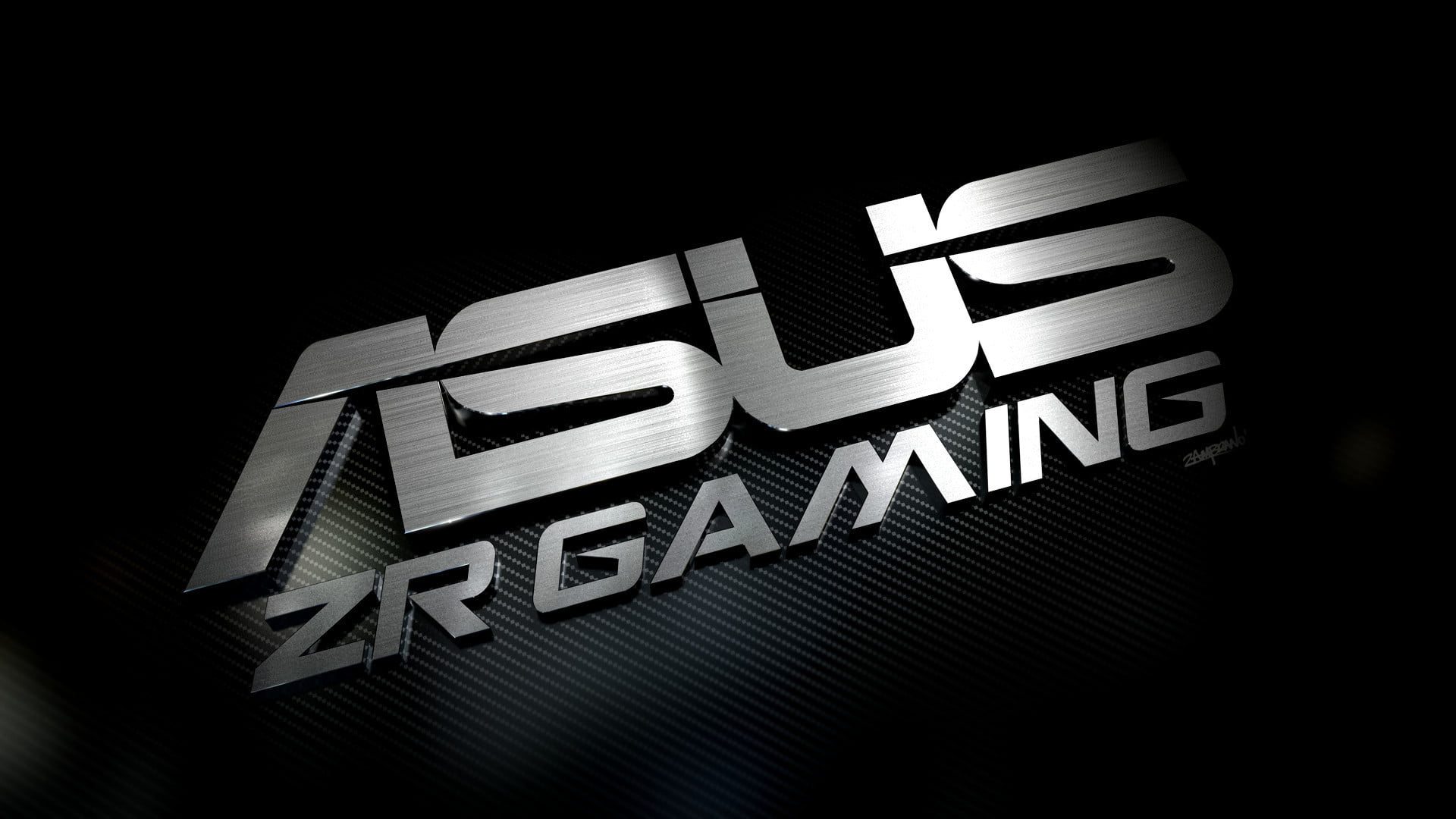 black, silver, label, Asus, no people, western script, text, communication, symbol, logo, sign, zr, black Color, illustration, gaming, capital letter, still life, HD Wallpaper