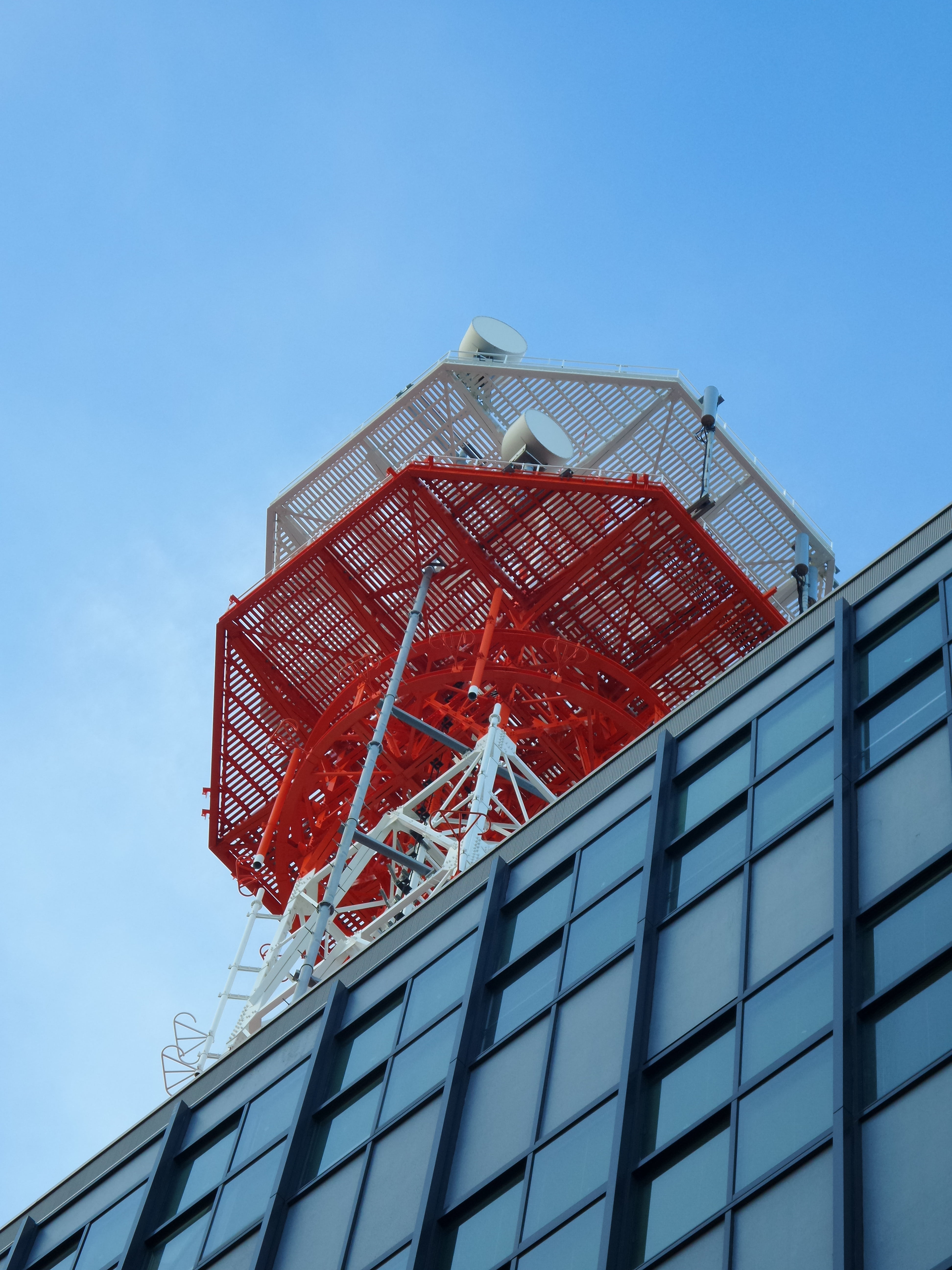 japan, development, glass - material, nature, sky, building, tower, day, architecture, antenna, industry, station, city, no people, built structure, gsm, Phone HD Wallpaper