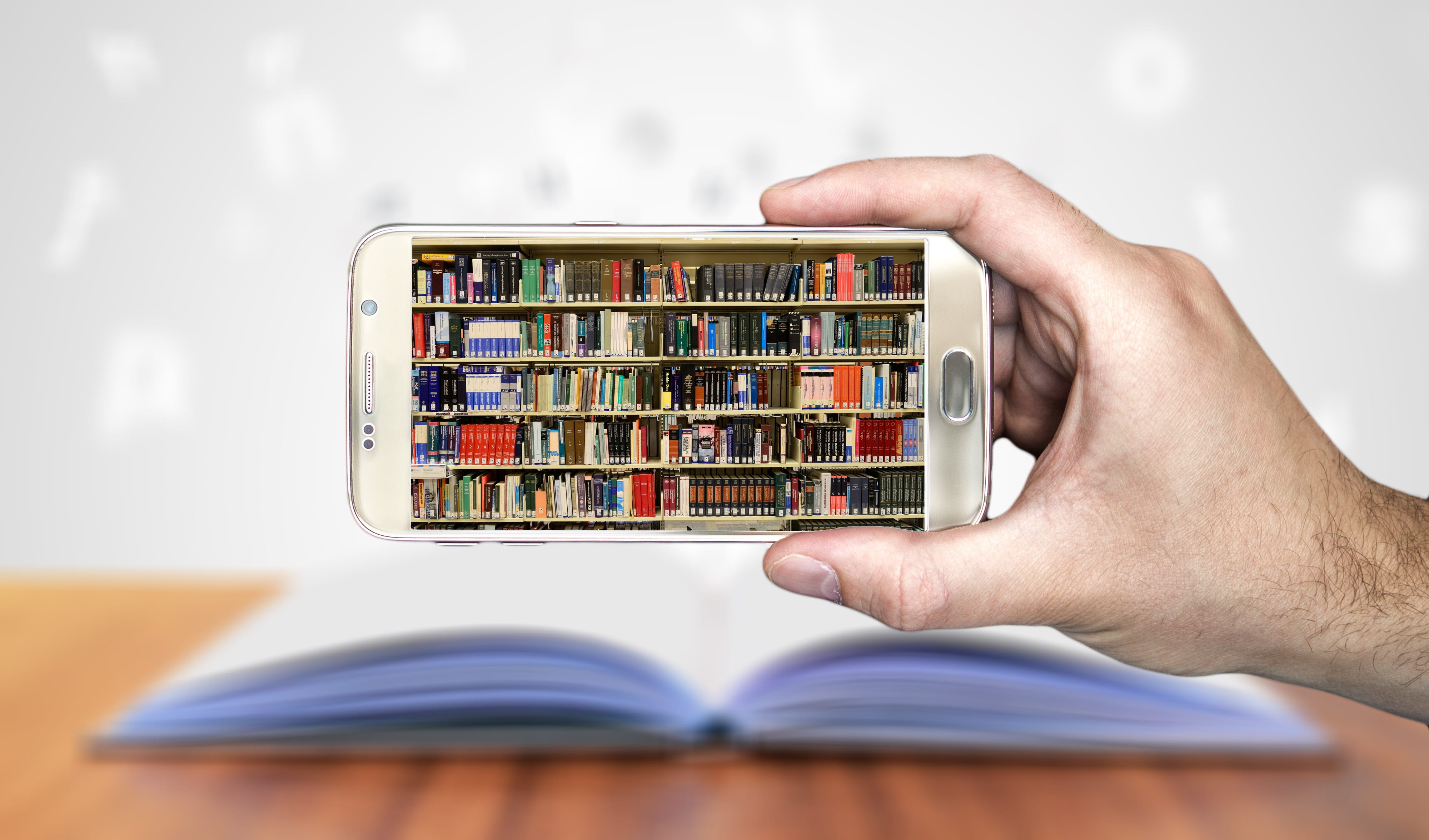 one person, education, samsung, digital, galaxy, know, finger, technology, body part, lexicon, choice, 4K, human body part, books, online, library, collected, HD Wallpaper