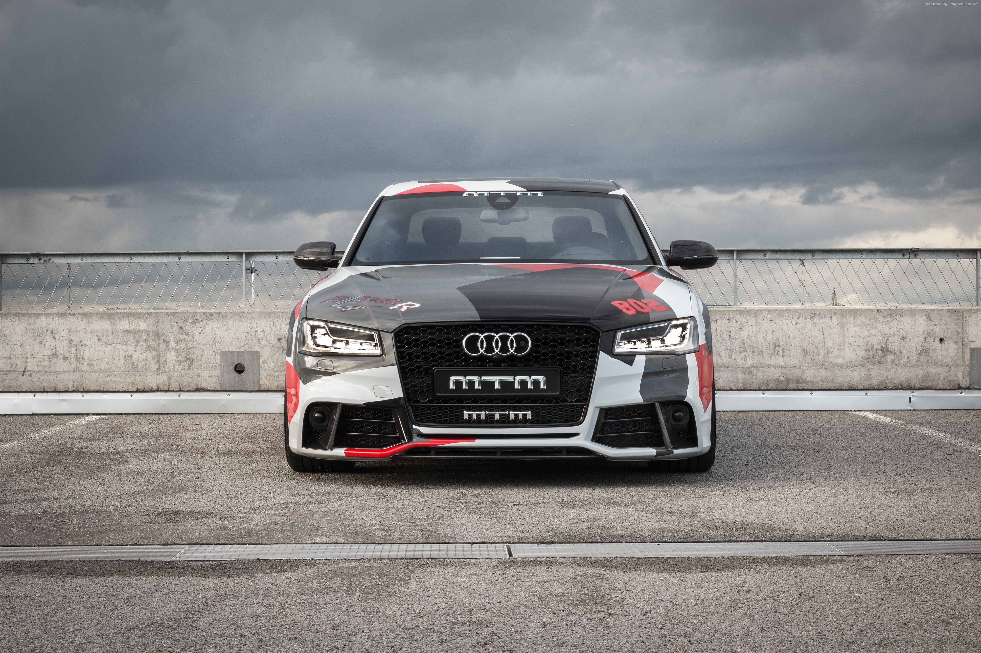 Geneva Auto Show 2016, 4K, MTM Audi S8 Talladega R, sport car, HD Wallpaper