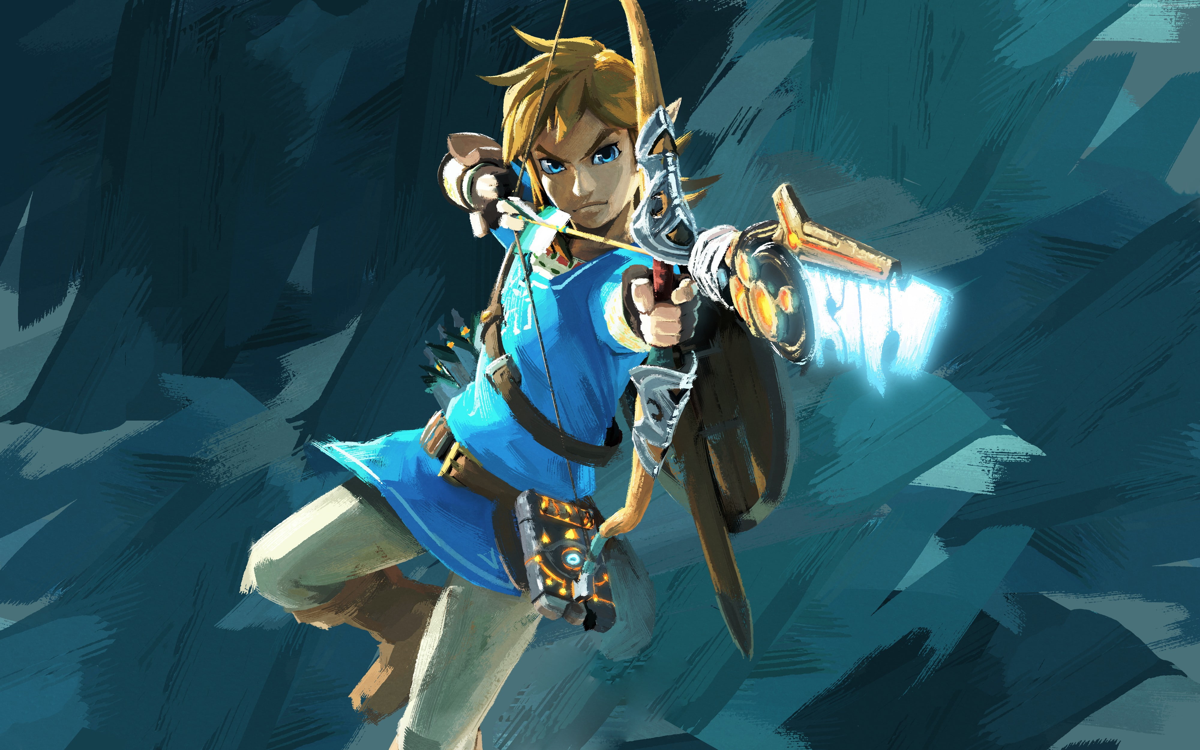 best games, NX, The Legend of Zelda: Breath of the Wild, Wii U, nature, 4K, HD Wallpaper