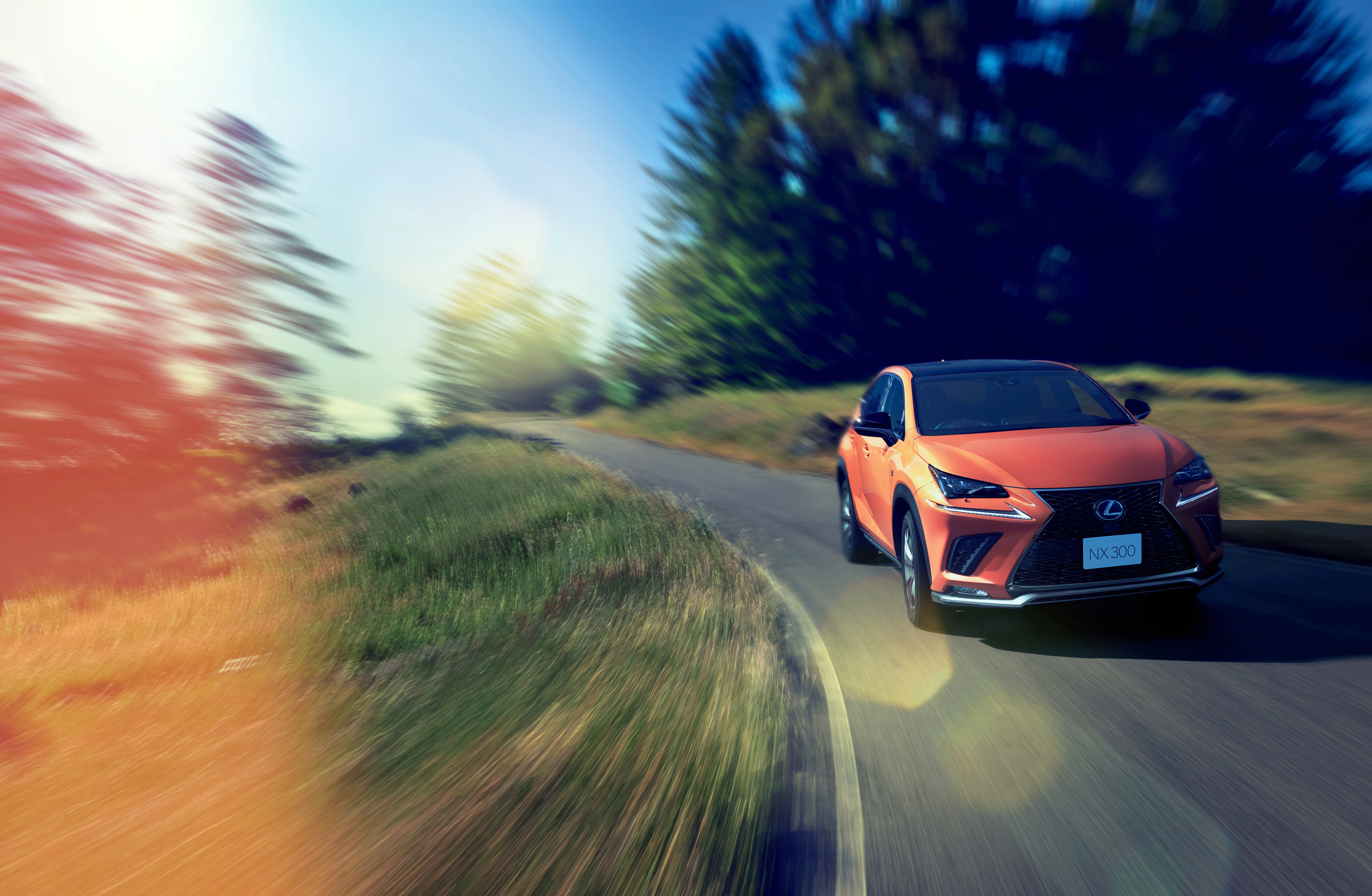 Lexus NX 300 F Sport, 2018, 4K, 4K, HD Wallpaper