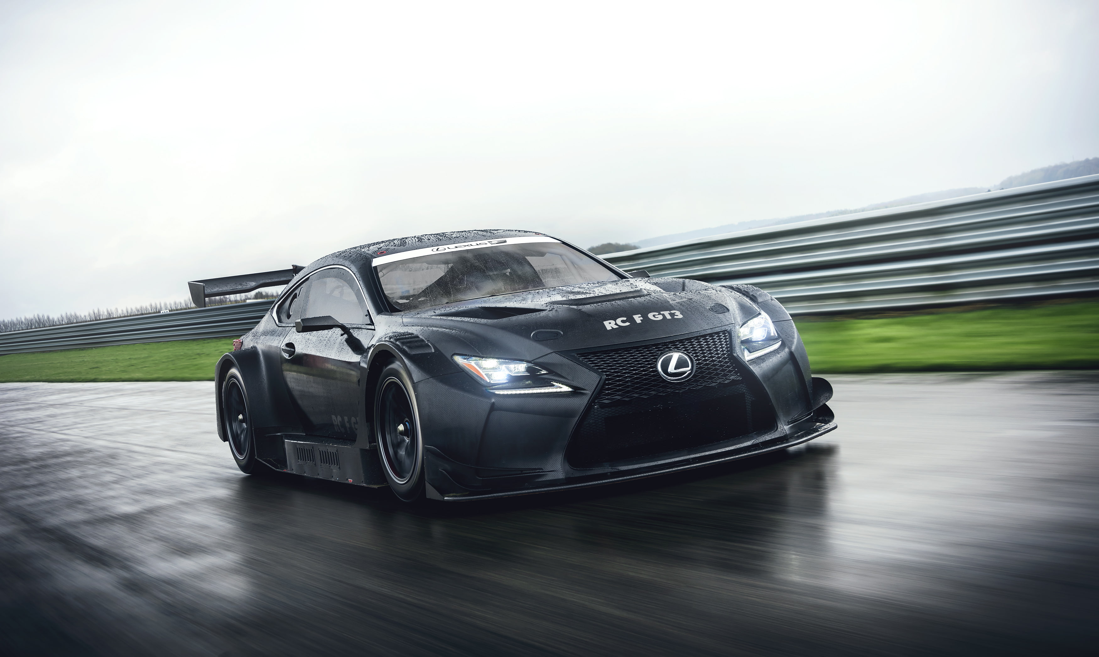 2K, Lexus RC F GT3, 2017, HD Wallpaper