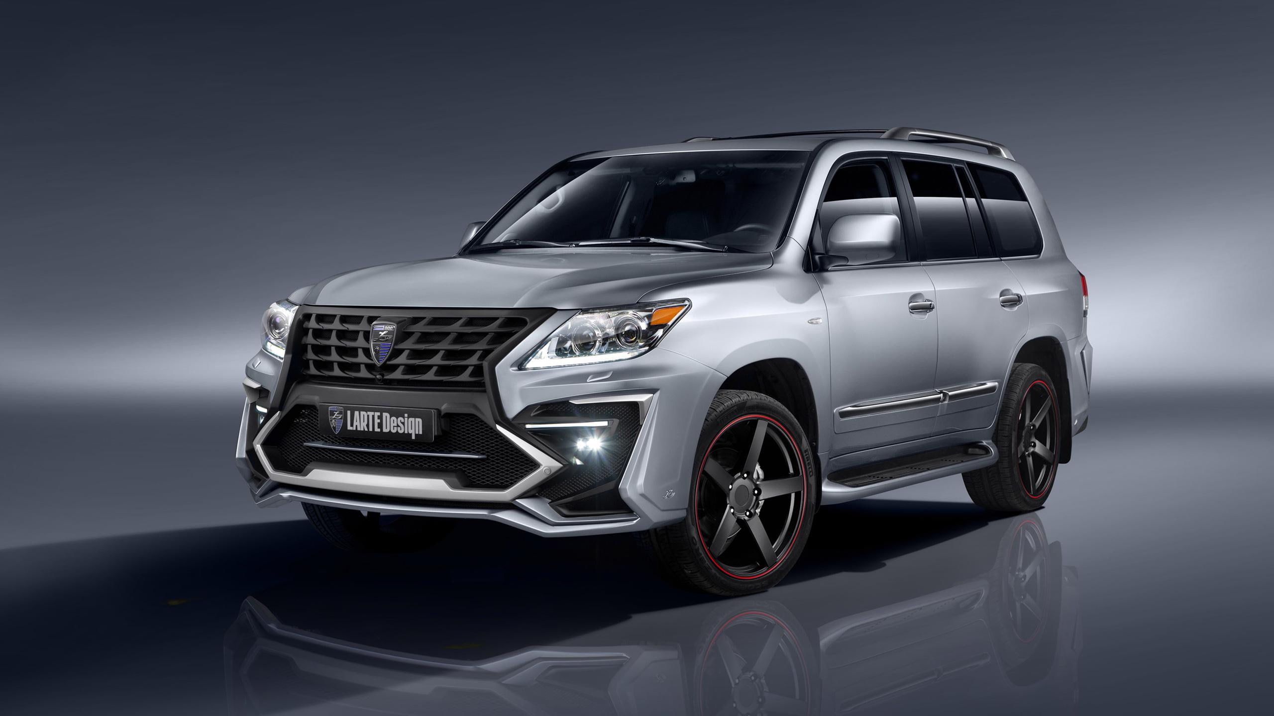 suv, 2K, design, 2014, lx, larte, lexus, alligator, silver, cars, HD Wallpaper