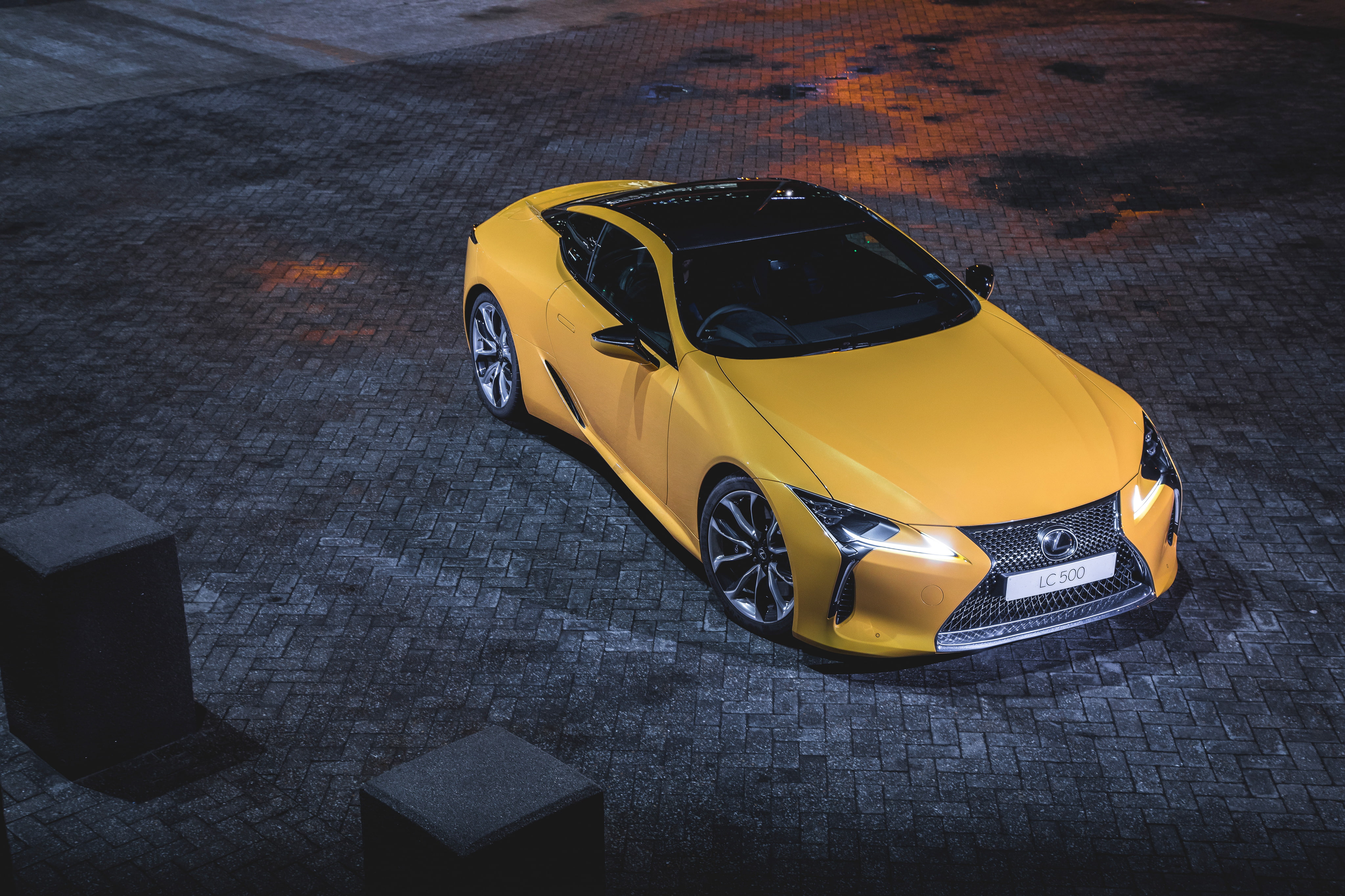 4K, Lexus LC 500, 2018, 4K, HD Wallpaper