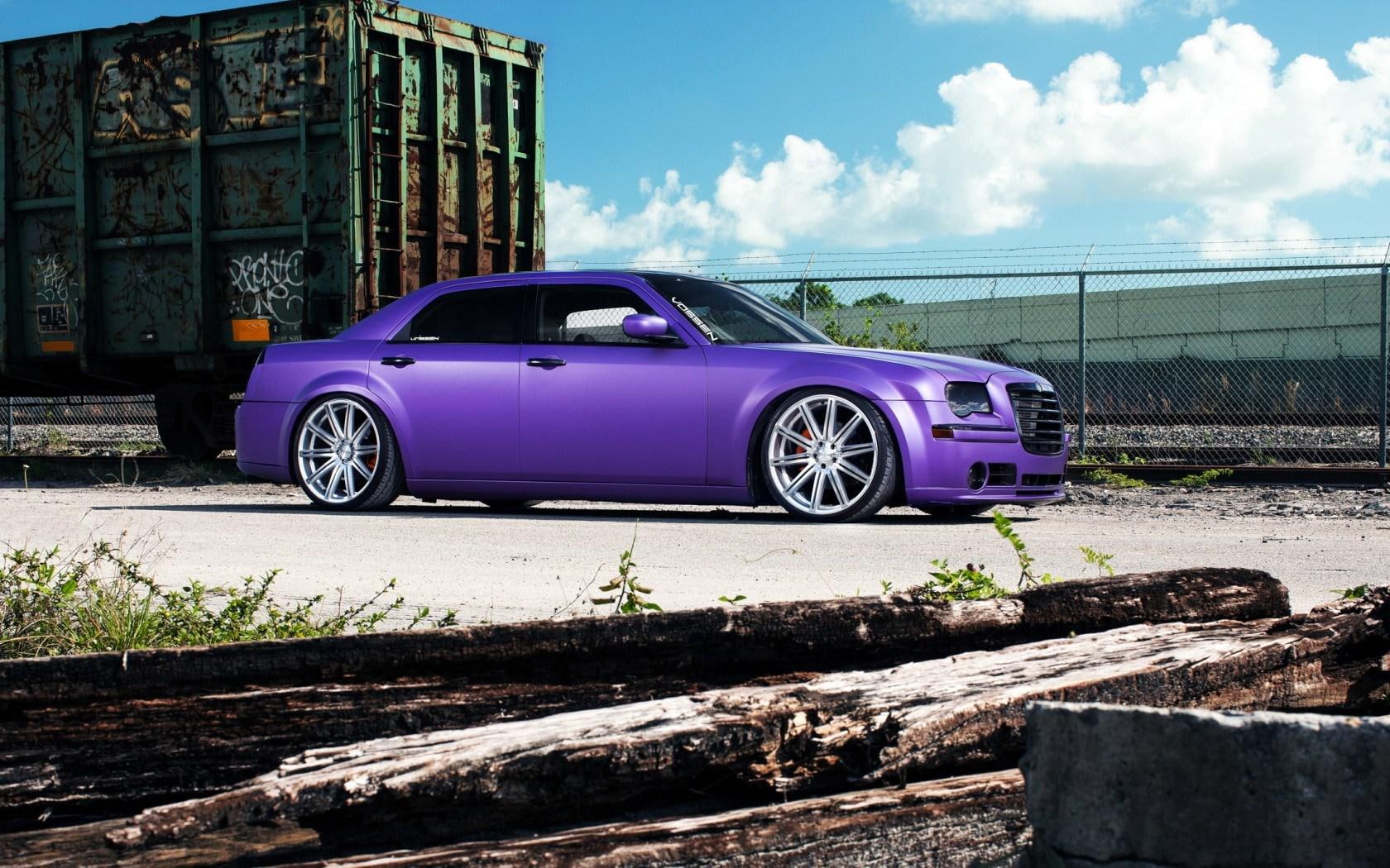 car, wheels, 720P, chrysler, vossen, tuning, HD Wallpaper