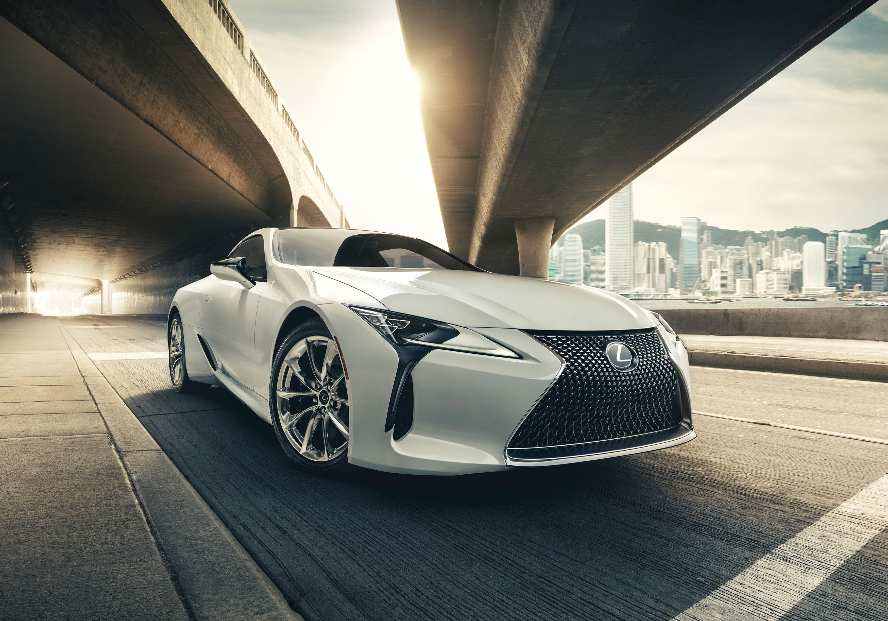 2K, 4K, 2017, Lexus LC 500, HD Wallpaper