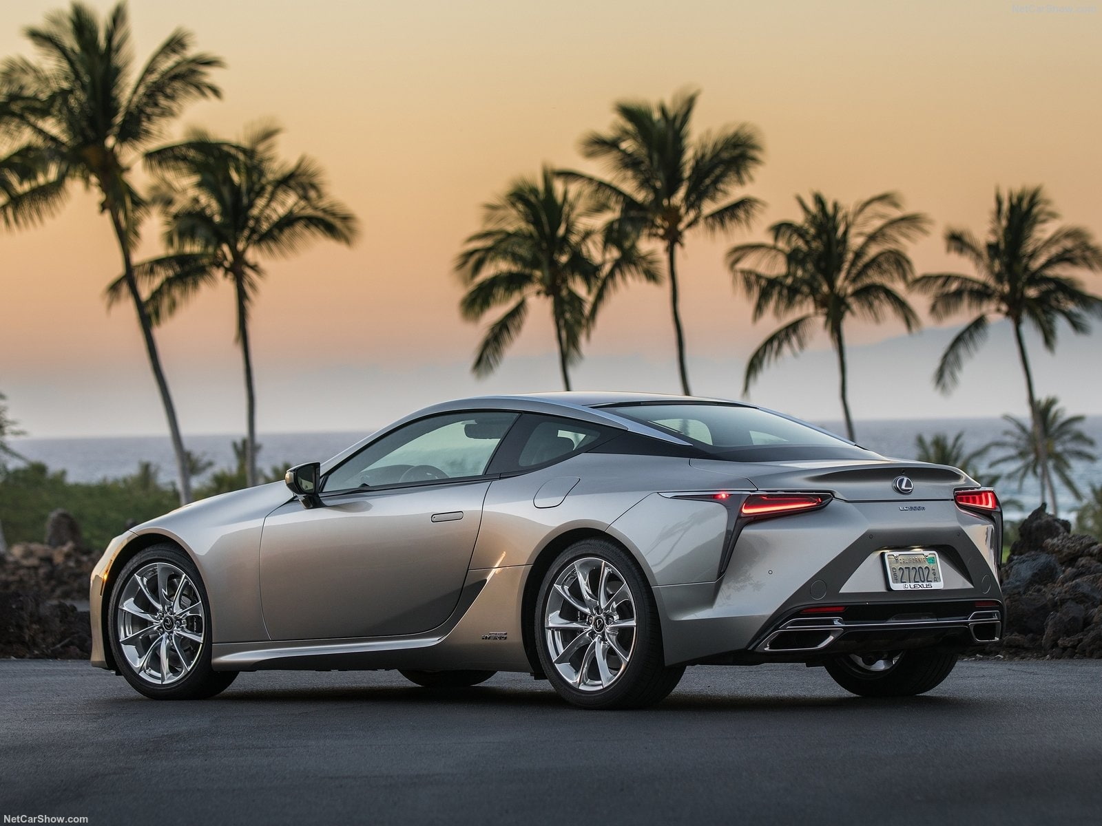 coupe, silver, cars, lc-500, 720P, 2017, lexus, HD Wallpaper