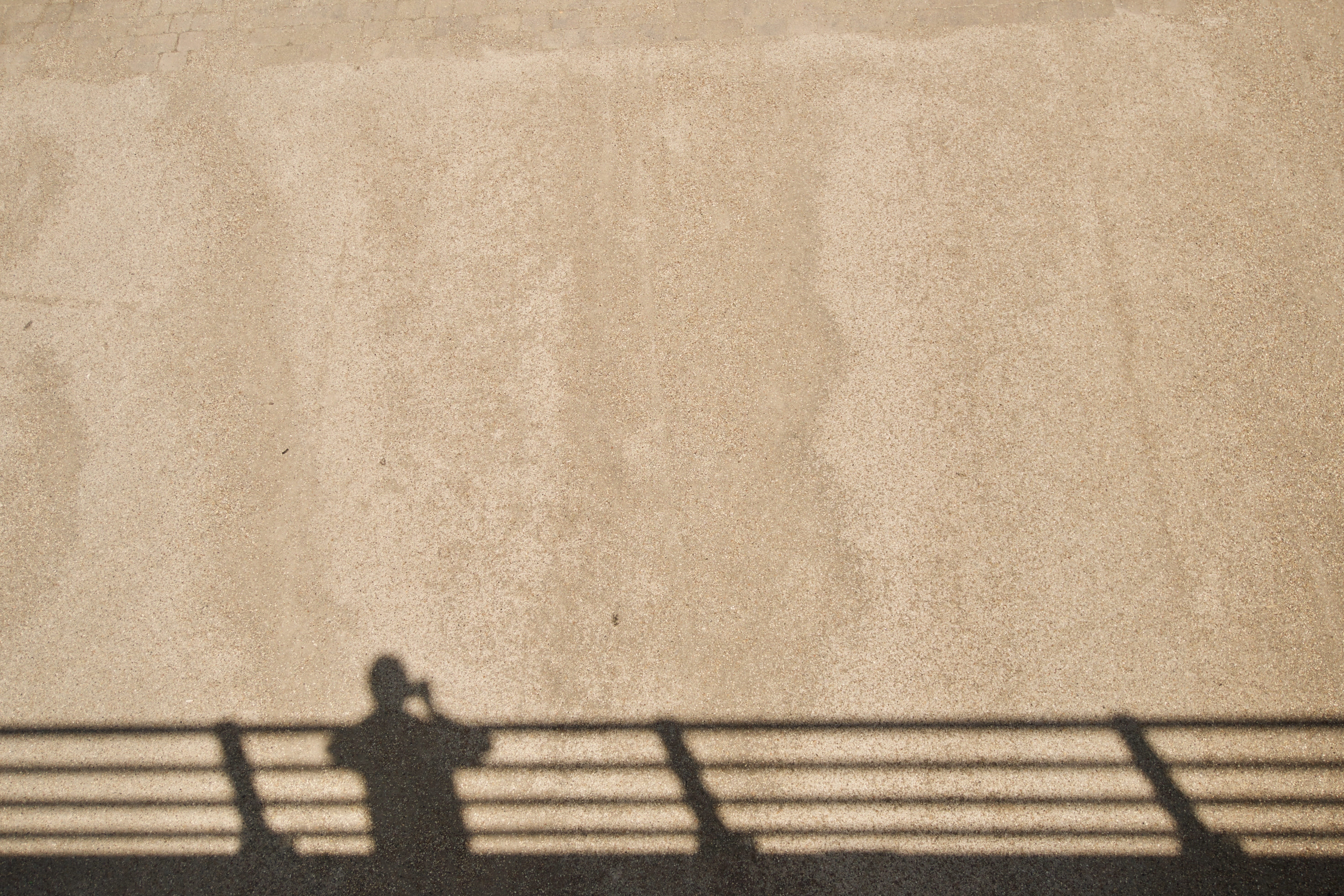person, boundary, fence, photographer, rug, no people, wall, tarmac, safety, home decor, architecture, label, railing, handrail, 5K, focus on shadow, HD Wallpaper