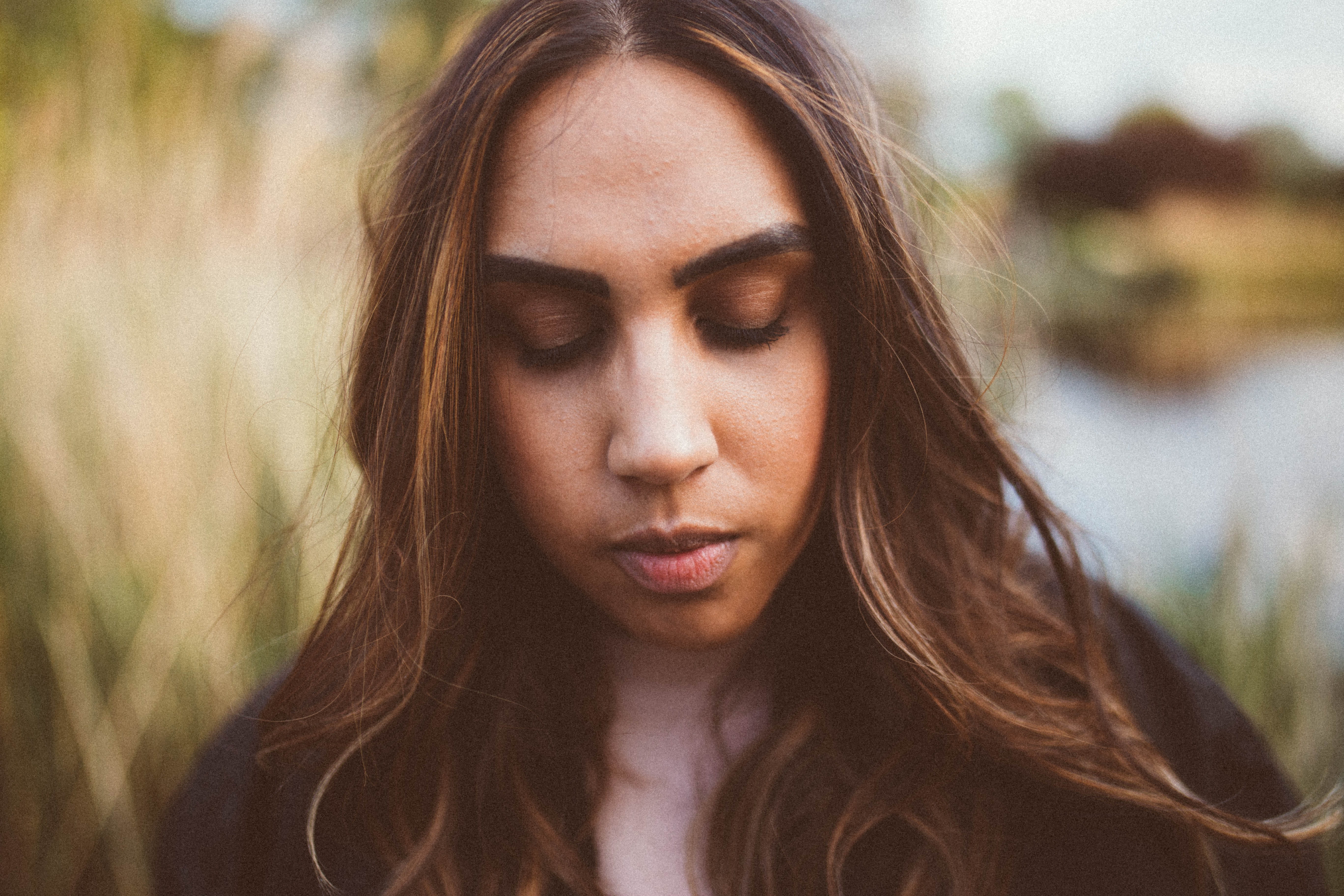 photography, wearing, looking At Camera, eyes, one Person, people, lifestyles, front view, collared, long hair, one Woman Only, Up Close, close-up, female, HD Wallpaper