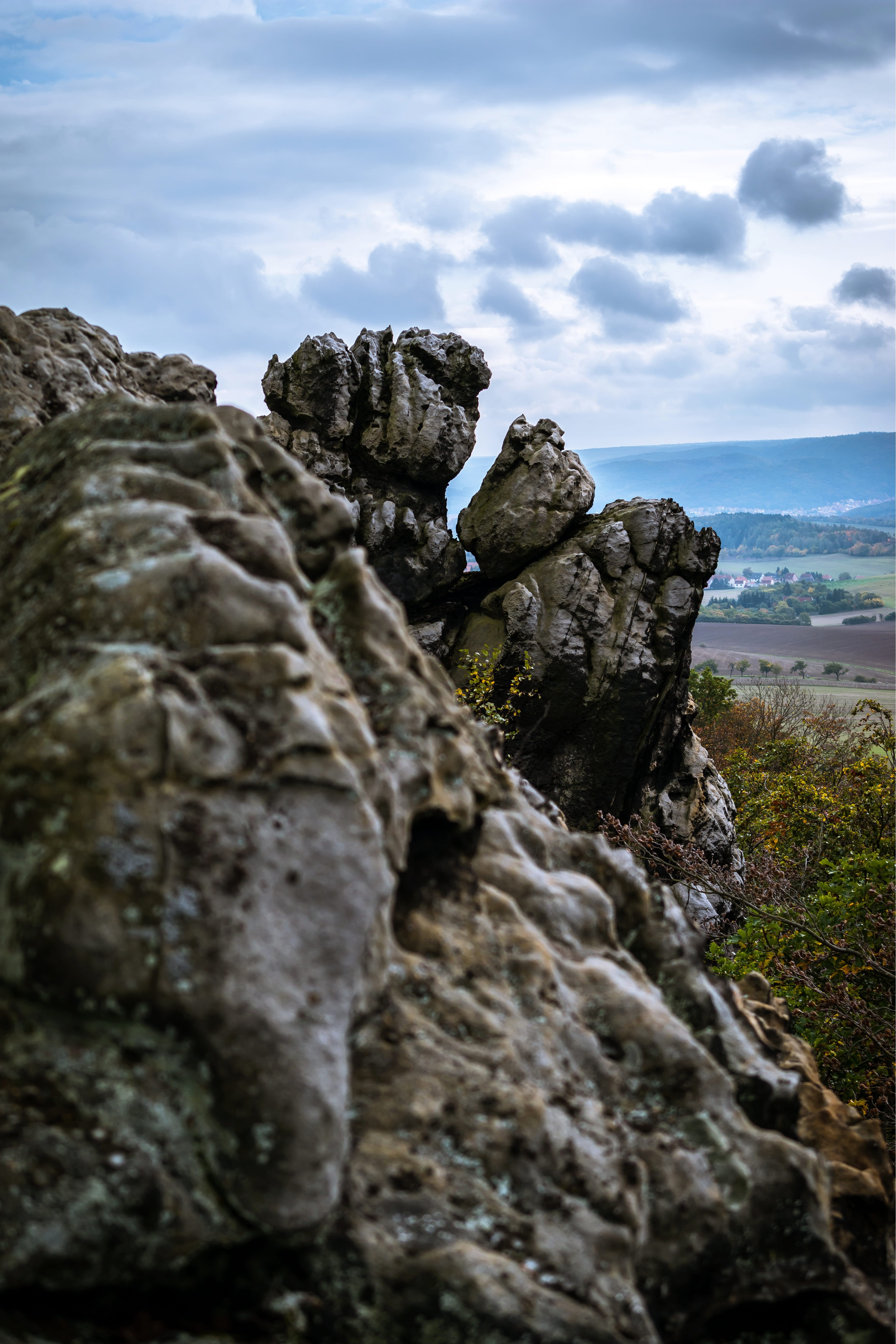 beauty in nature, sandstone rocks, outdoors, land, eroded, hike, plant, hiking, sand stone, nature, rock - object, Mountains, sea, DevilS Wall, resin, 5K, Phone HD Wallpaper