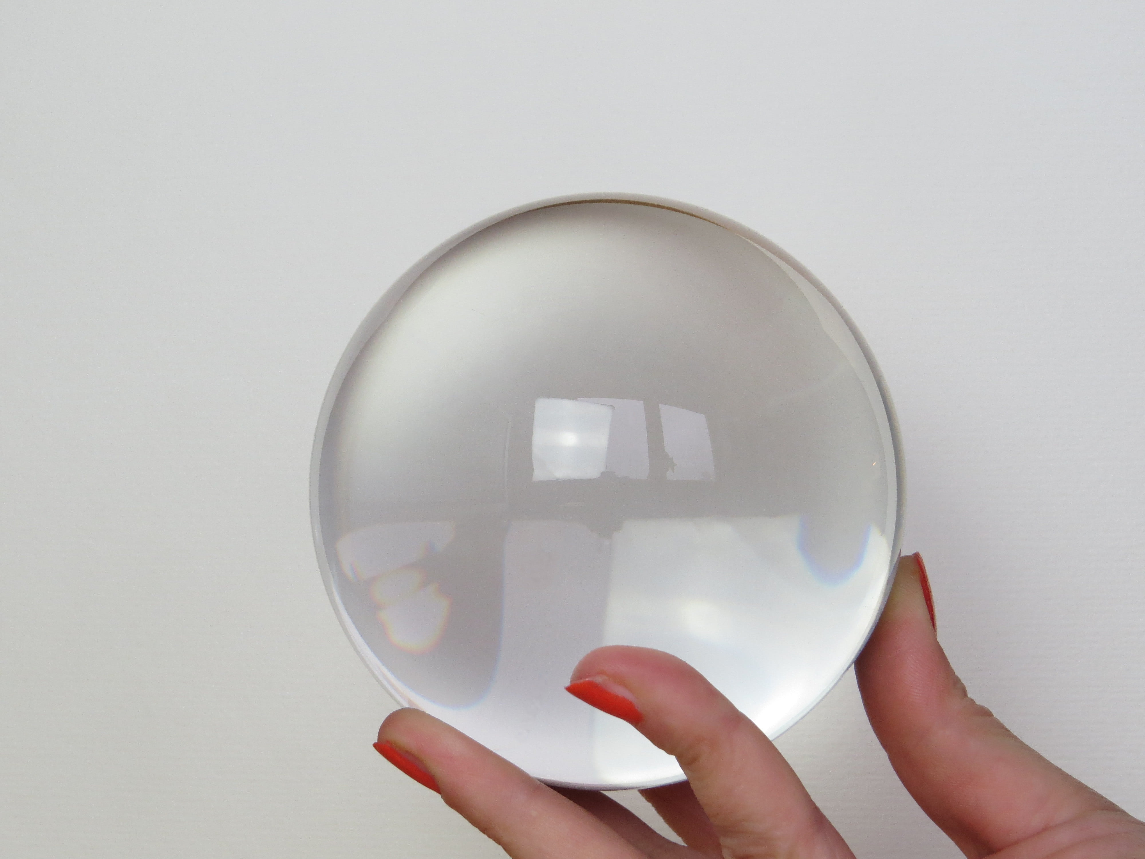 indoors, glass, circle, forward, hand, about, human Hand, clear, sphere, unrecognizable person, finger, body part, transparent, 4K, one person, close-up, HD Wallpaper