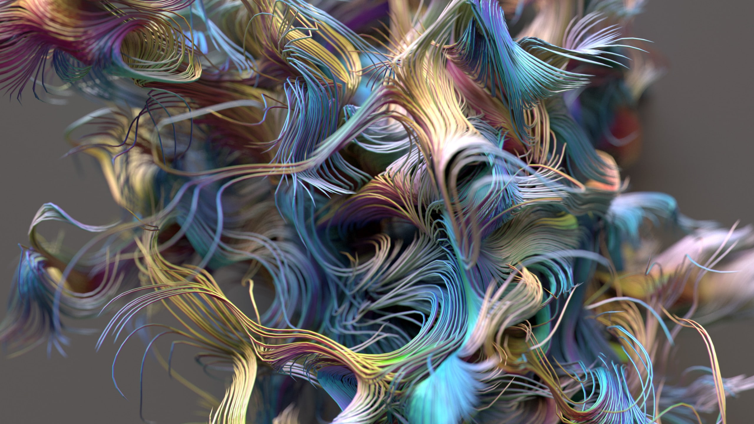 5k, 2K, 4k, 3D, abstract, lines, HD Wallpaper