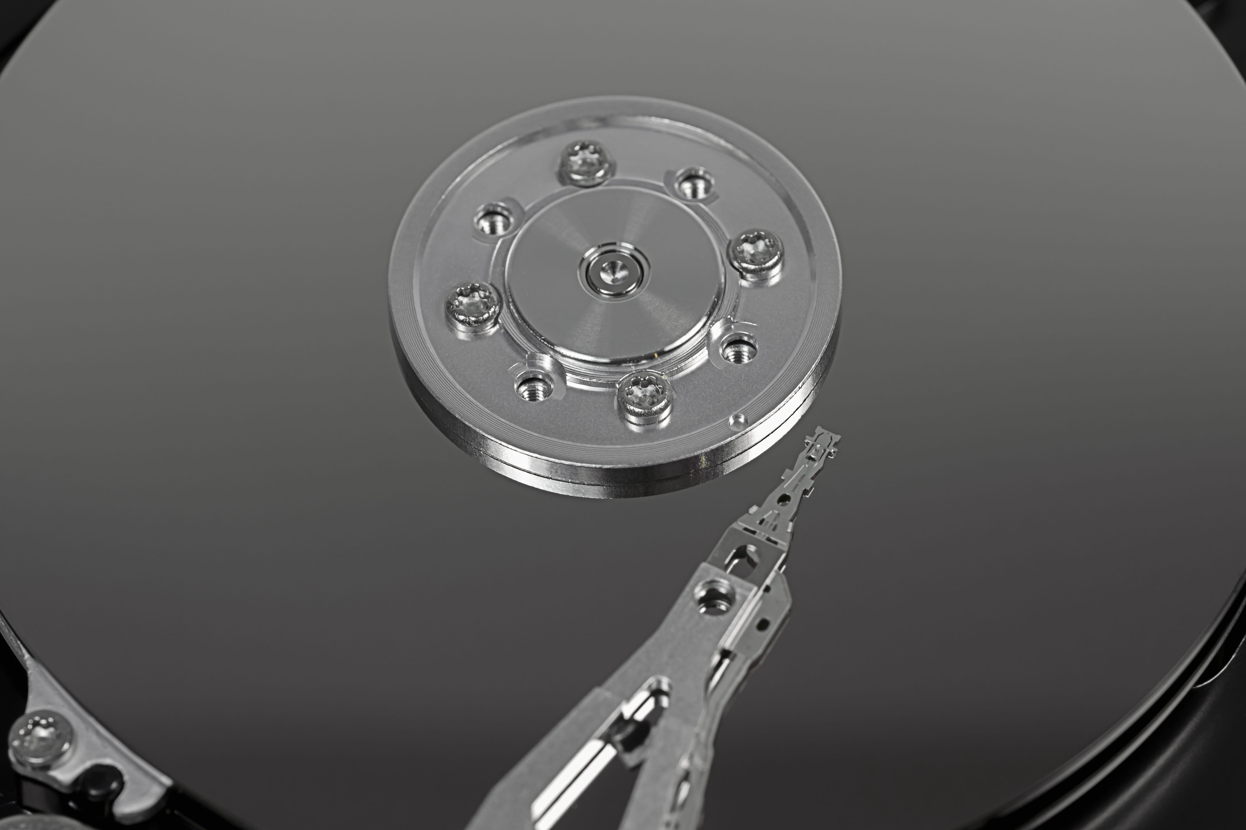 high angle view, chip, close-up, it, geometric shape, 4K, magnetic data storage, silver colored, communication, connection, disk, sata, memory chip, hardware, HD Wallpaper