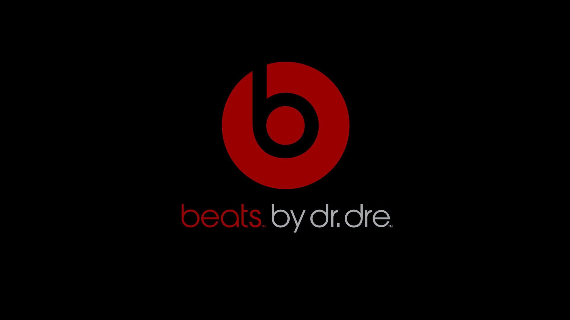 1080P, studio shot, text, technology, indoors, sign, no people, black Color, Dr., music, abstract, red, backgrounds, dark, symbol, logo, beats by dr.dre, HD Wallpaper