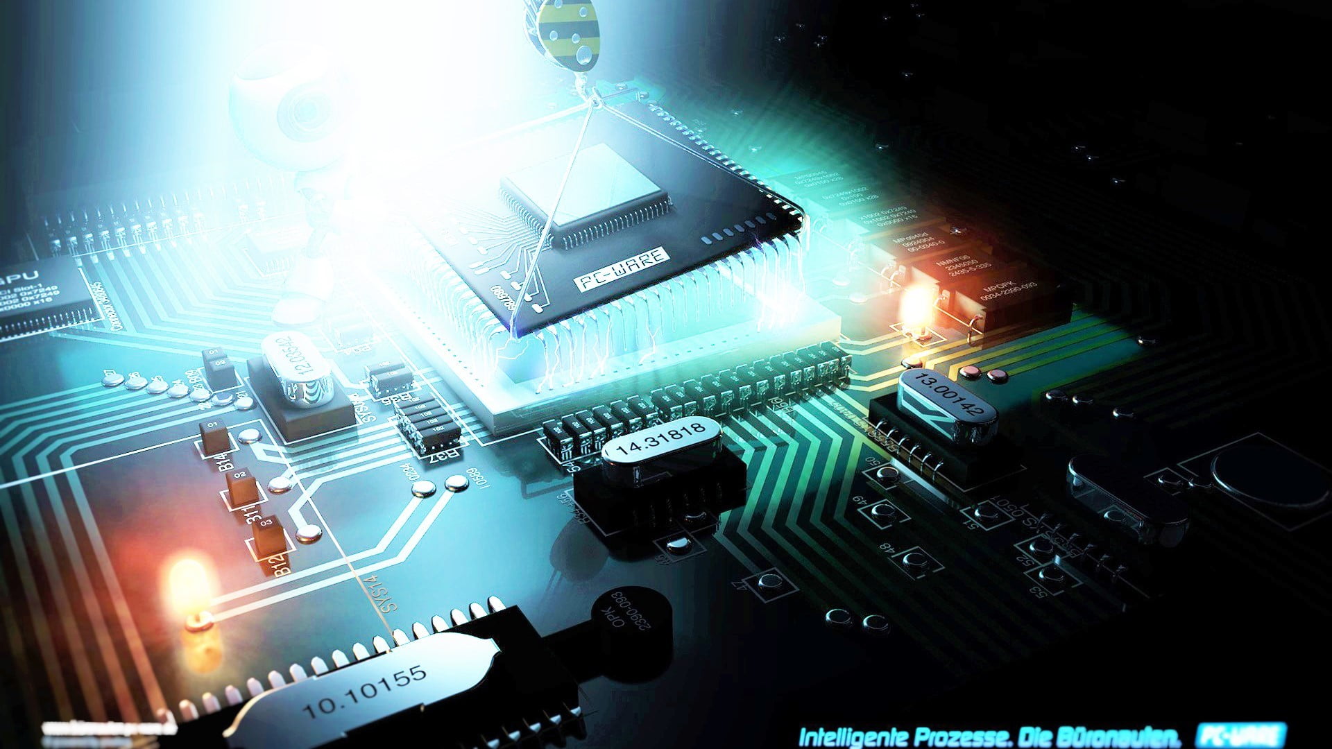 nightlife, green, computer, music, arts culture and entertainment, electrical equipment, light - natural phenomenon, stage, backgrounds, industry, circuit board, HD Wallpaper