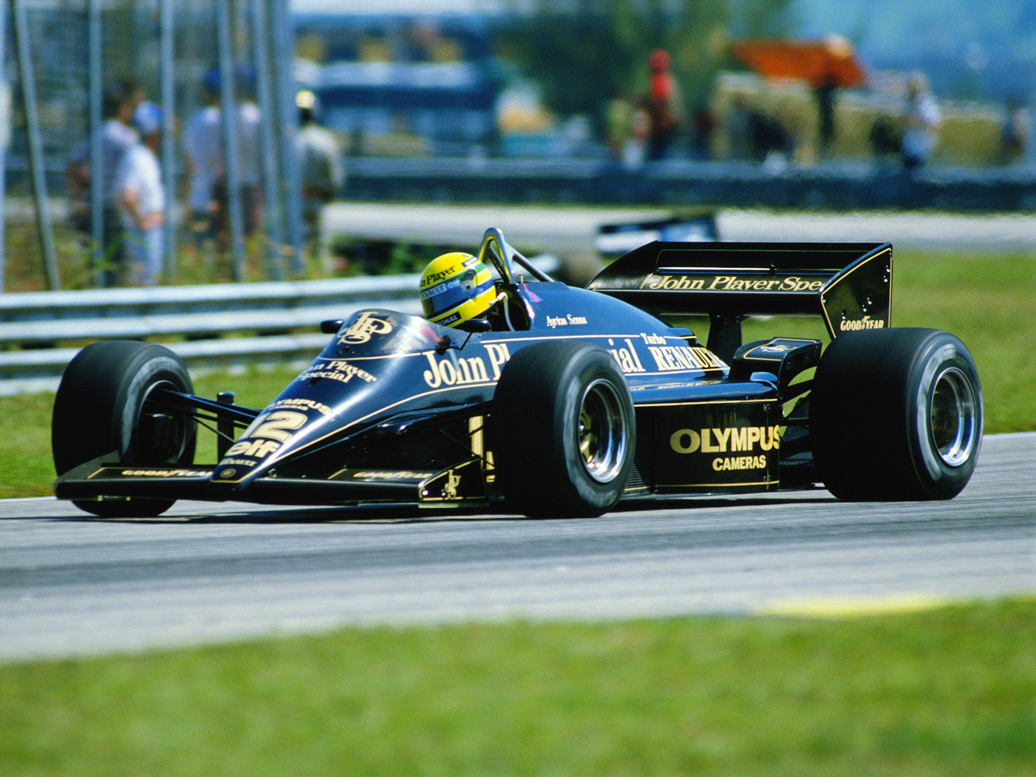 1985, 1080P, lotus, formula, 97t, race, racing, f 1, HD Wallpaper