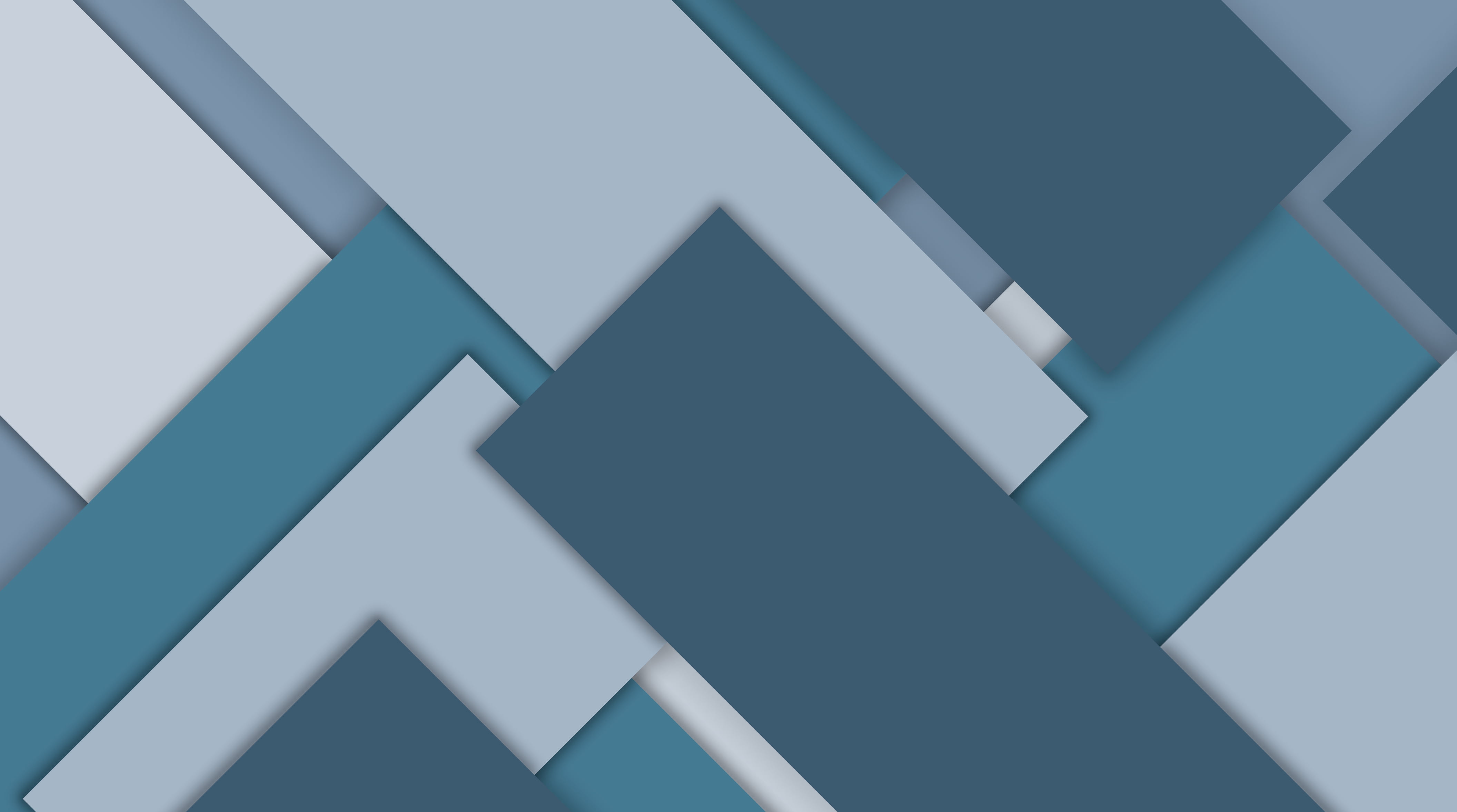 Rectangle, 4K, Abstract, Blue, Texture, Shapes, HD Wallpaper