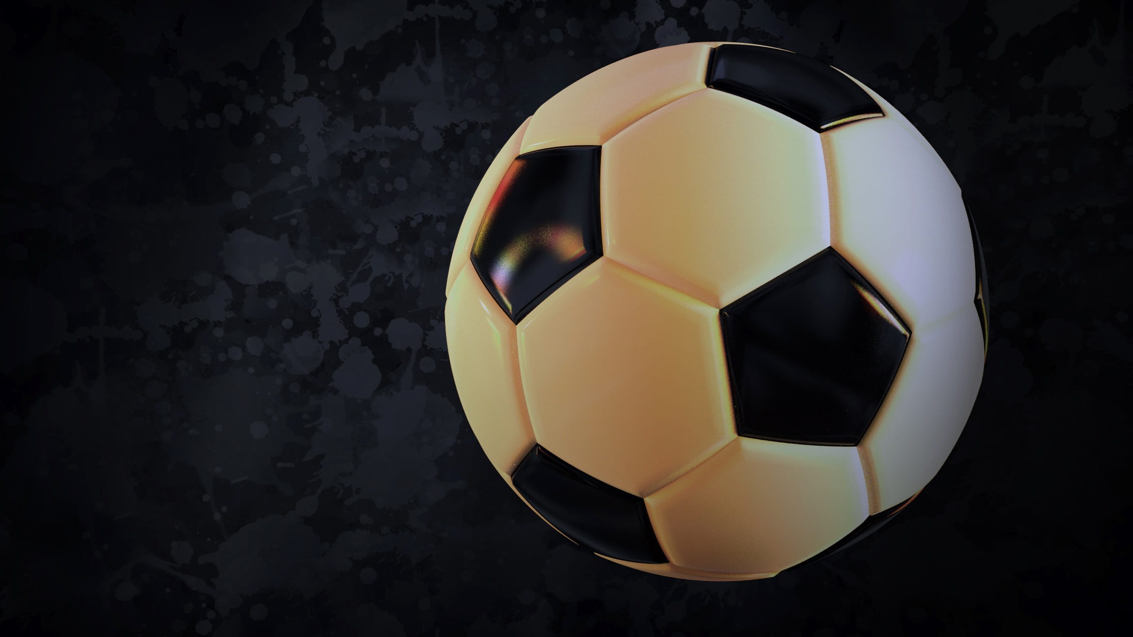 single object, soccer, gray, team sport, shape, surface, design, leather, pattern, close-up, sports equipment, rendering, game device, black color, indoors, HD Wallpaper
