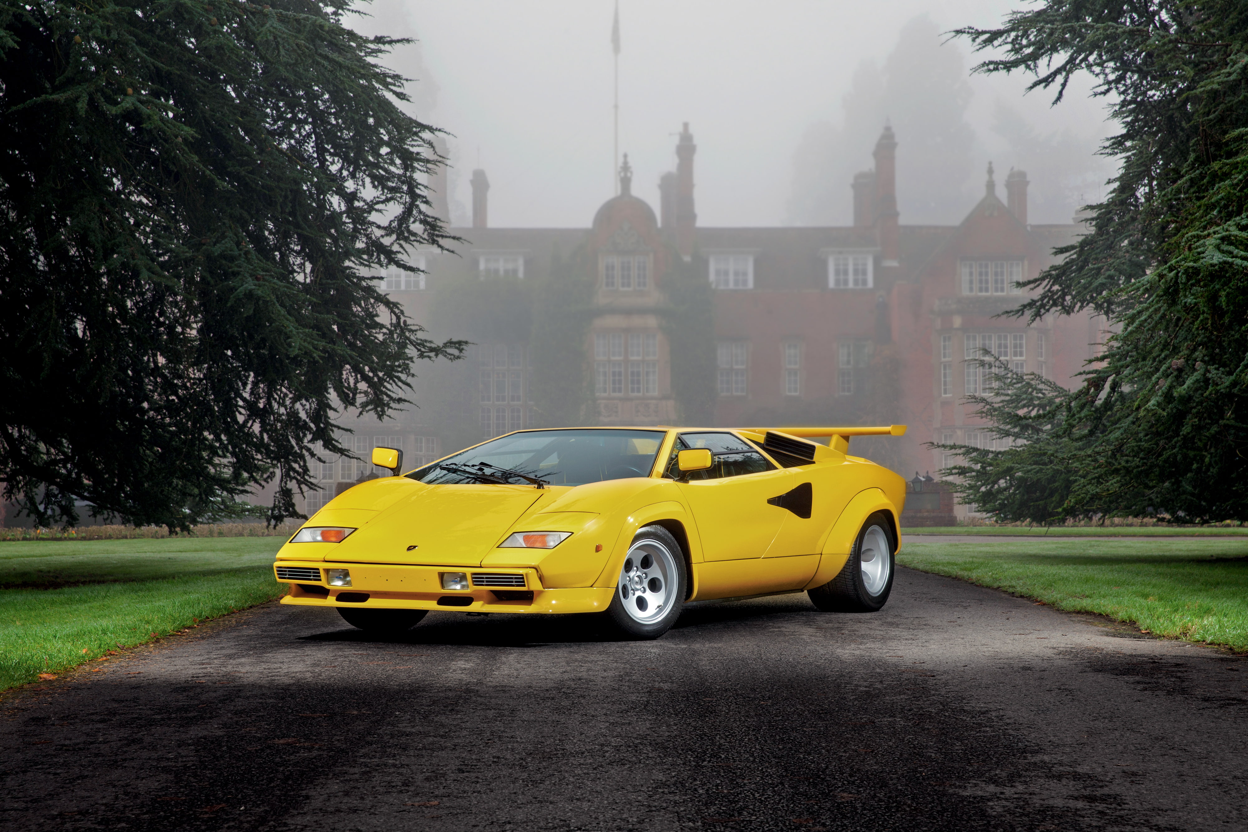 LP400, 4K, 1981, Countach, Lamborghini, HD Wallpaper