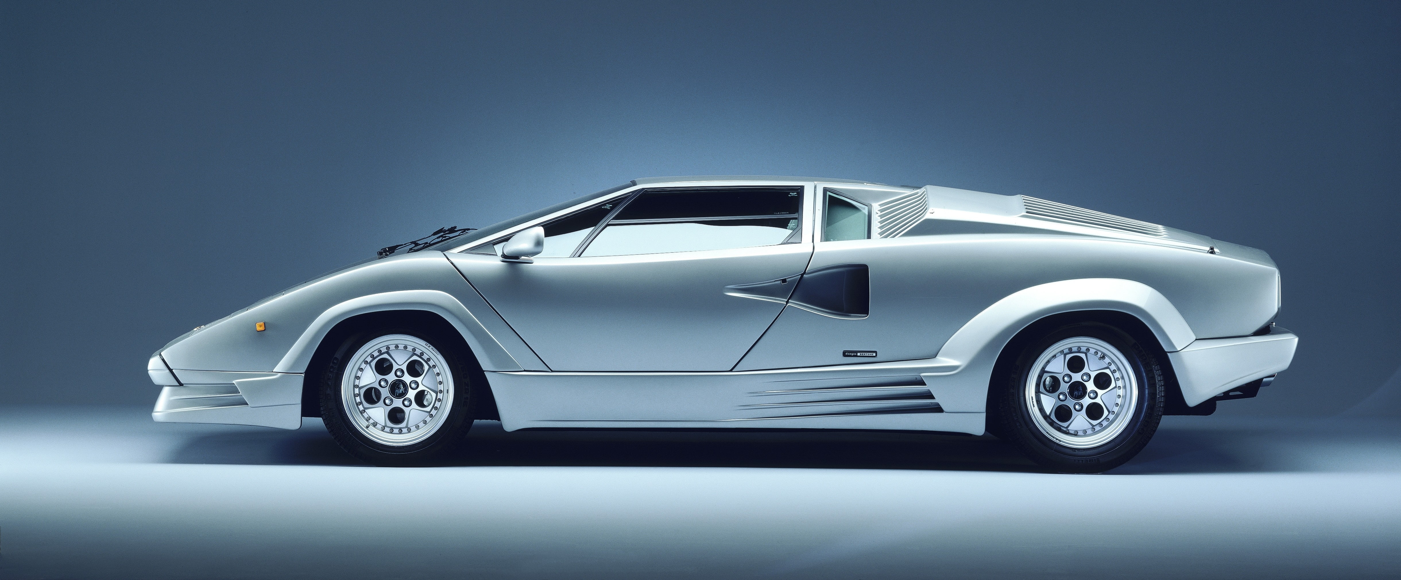 Lamborghini, sideview, countach, x, hd, view, cars, art, side, 4K, HD Wallpaper