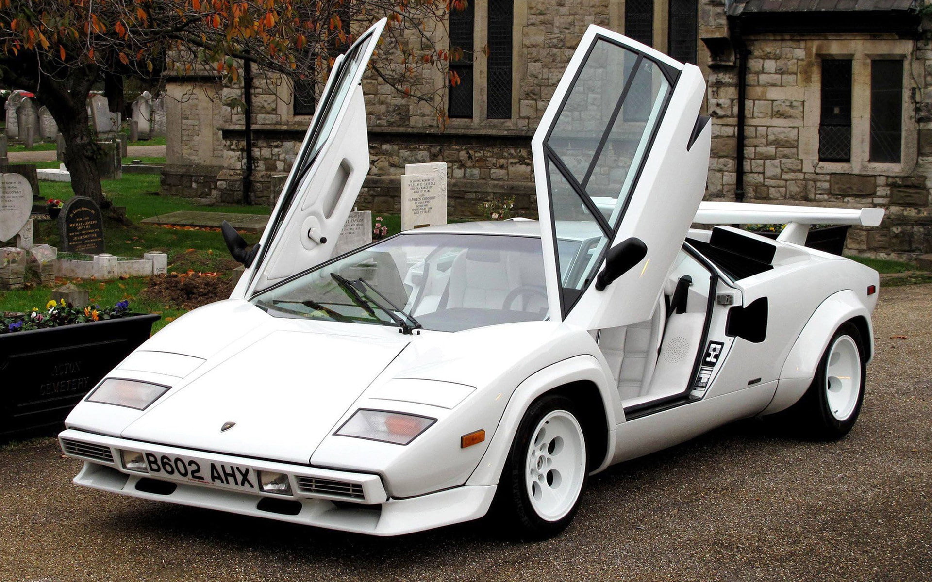 1080P, car, 4K, lamborghini, 1920x1200, Lamborghini Countach, cars, HD Wallpaper