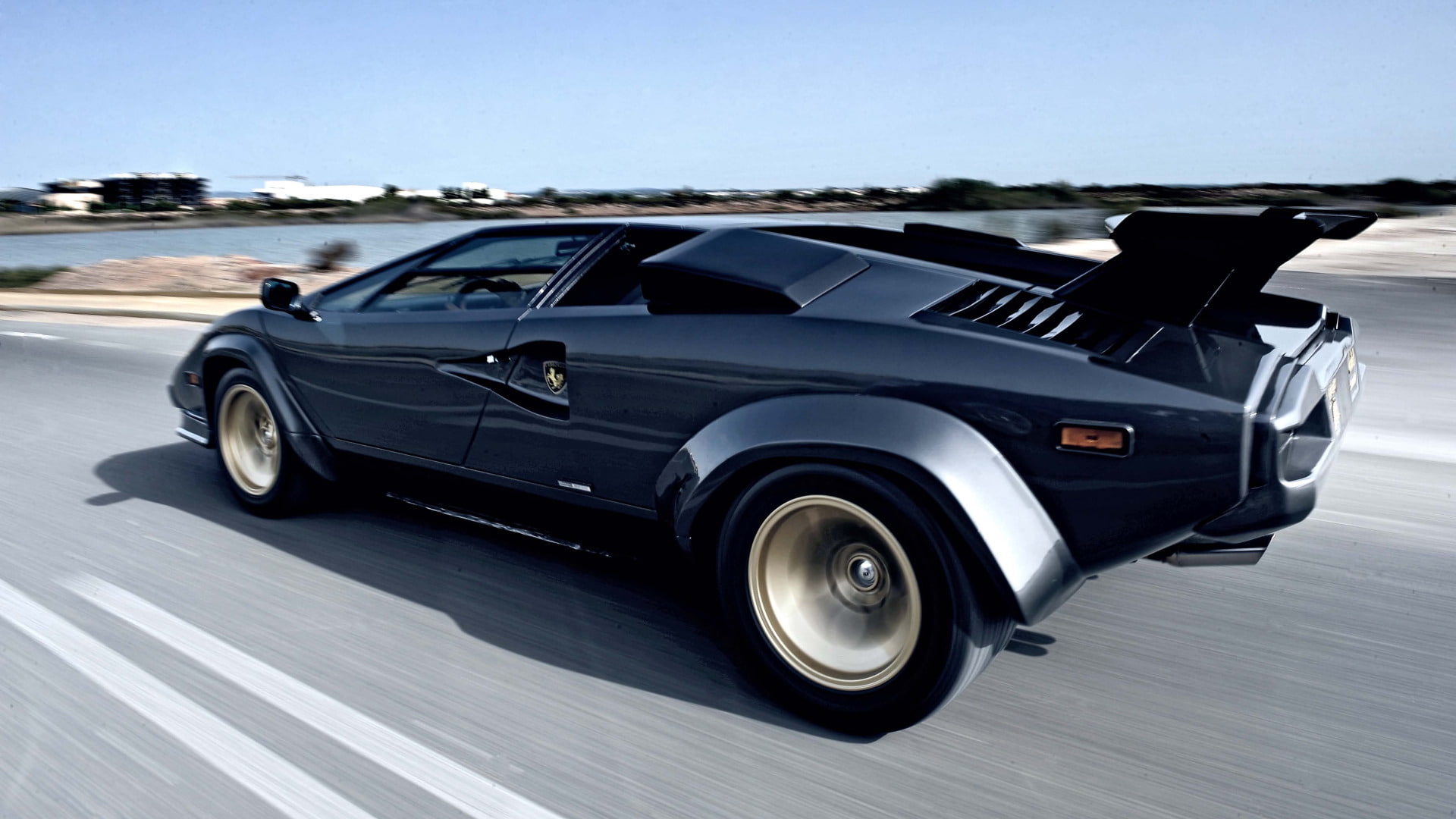 1080P, Lamborghini, Lamborghini Countach, HD Wallpaper