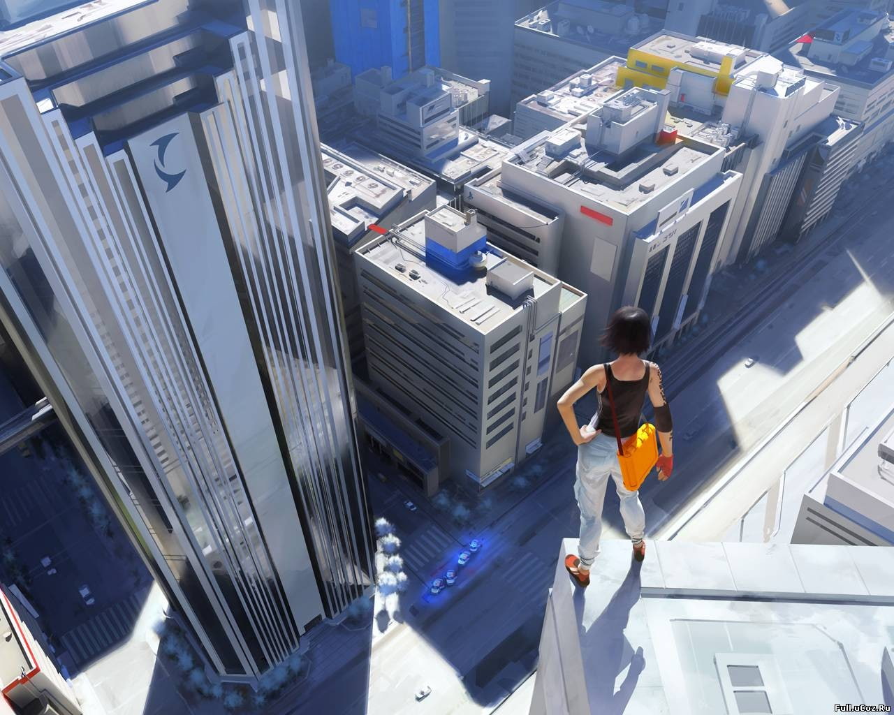 mirror, 720P, Mirrors Edge, video games, HD Wallpaper