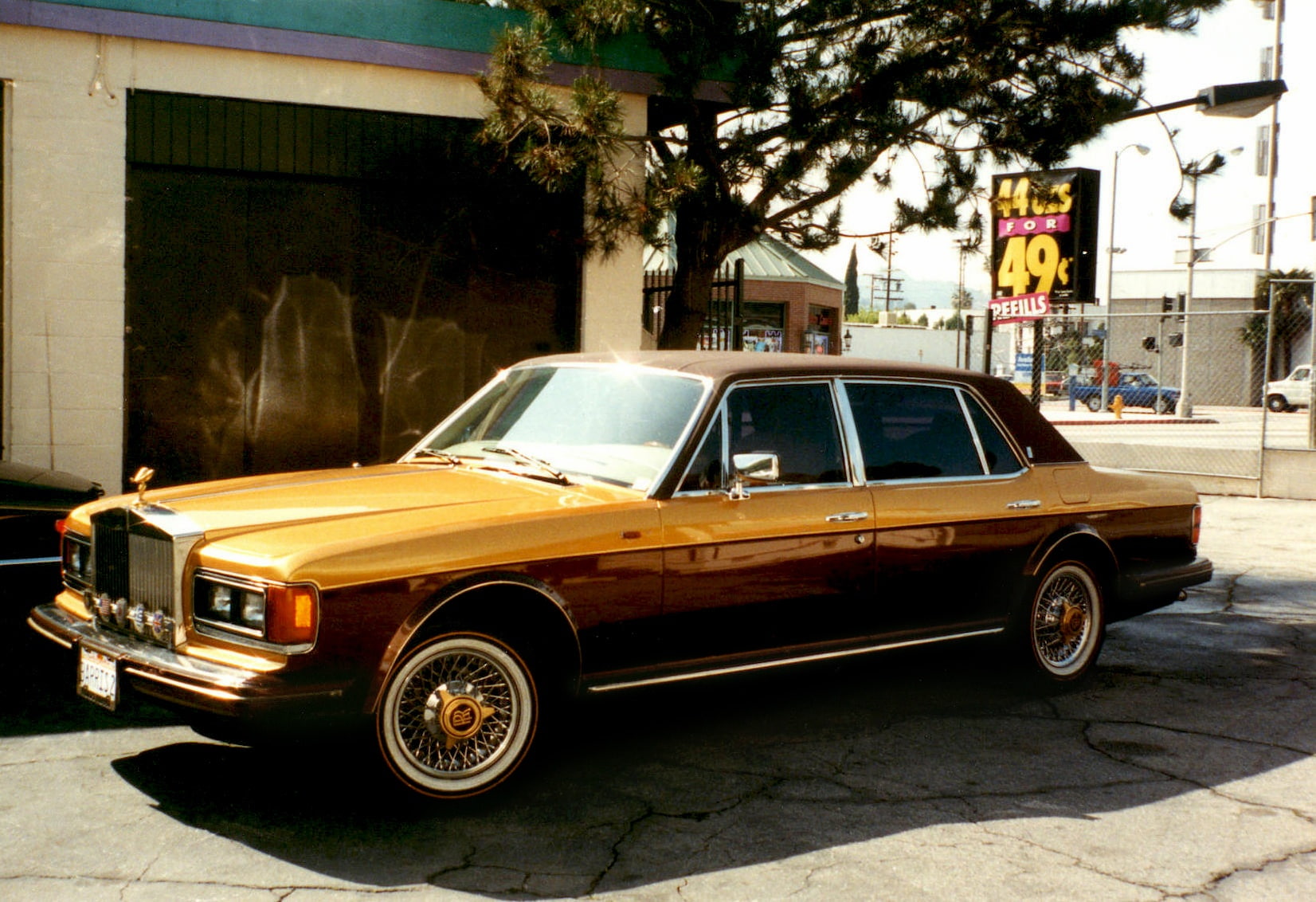 720P, 1981, barris, silver, kustom, spirit, rolls-royce, HD Wallpaper