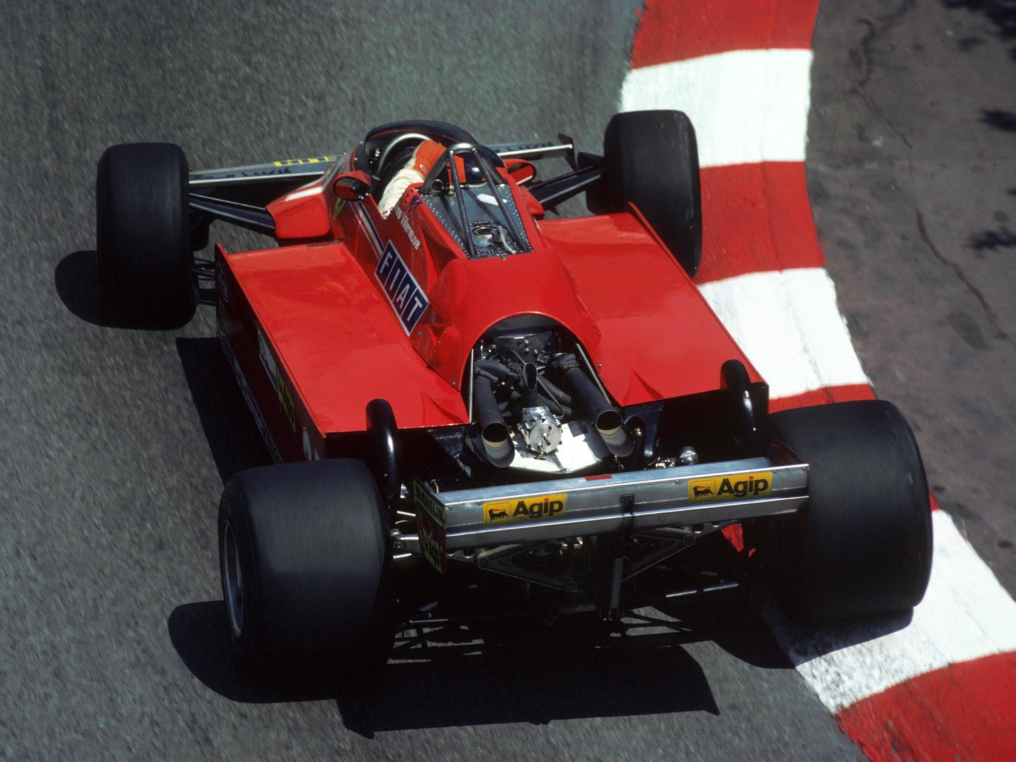 race, ferrari, 1981, widescreen, ck, 1080P, 126ck, formula, racing, HD Wallpaper